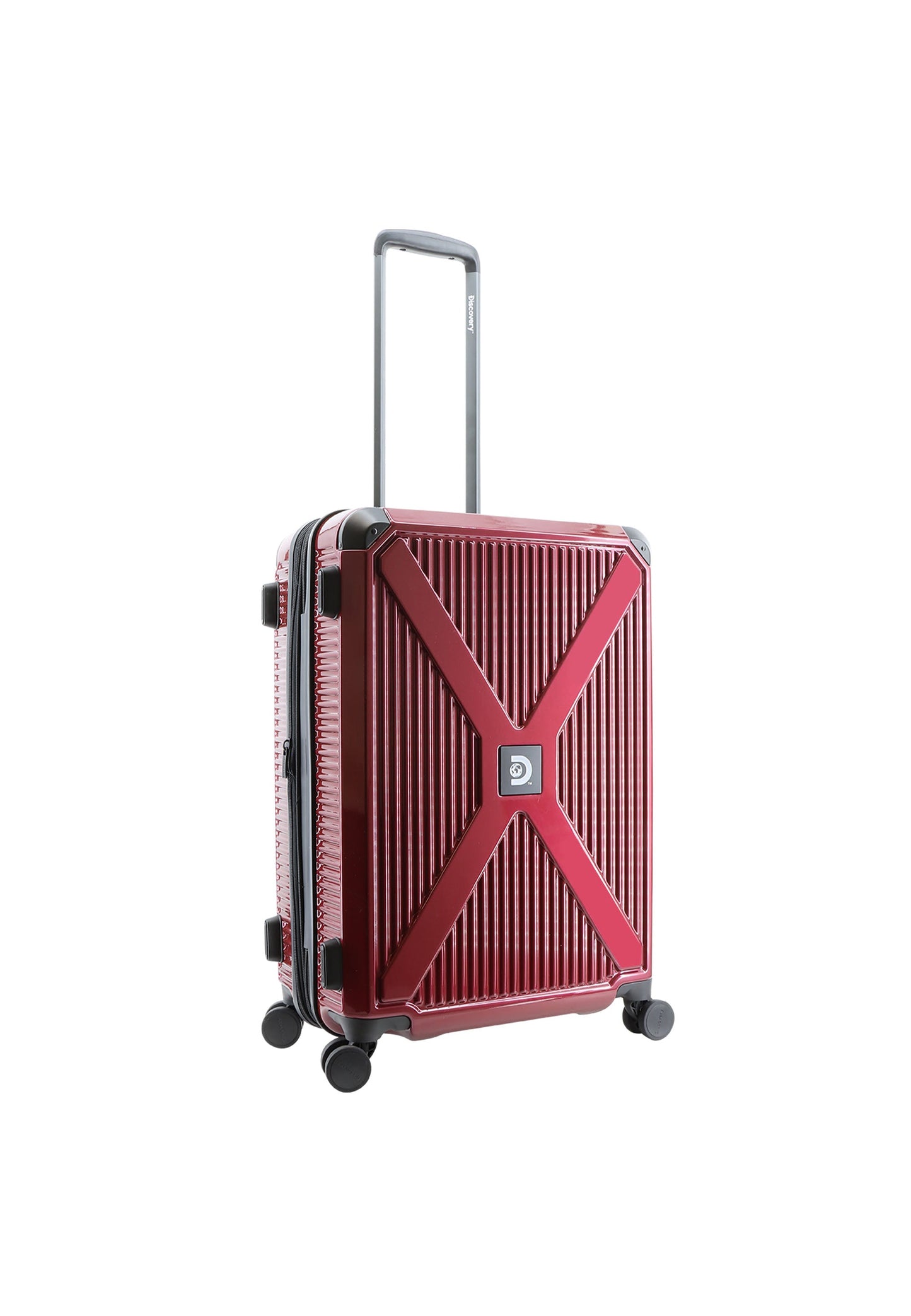 Discovery - Crossroad | Hartschalenkoffer / Trolley / Reisekoffer - L - 118 liter - Rot