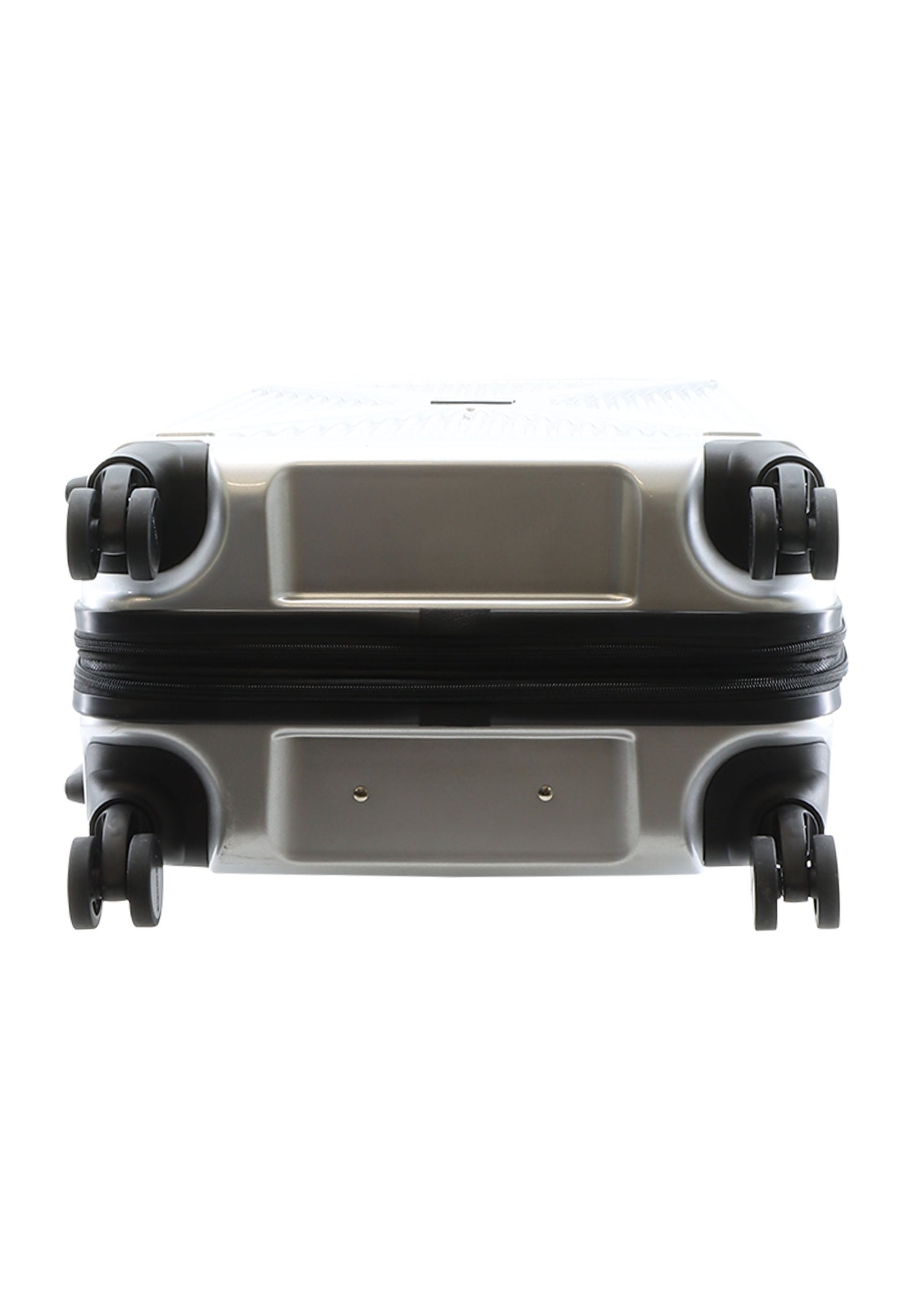 Discovery - Crossroad | Hartschalenkoffer-Set 3-teilig / Trolley-Set / Reisekoffer-Set - (S/M/L) - Silber