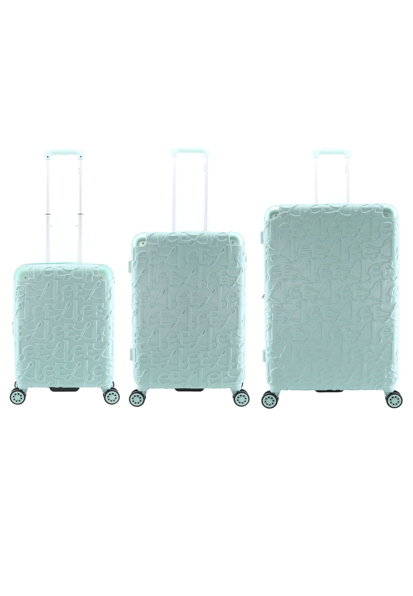 ELLE Alors Hartschalen-Kofferset / Trolley-Set / Reisekofferset - (S/M/L) - Mint