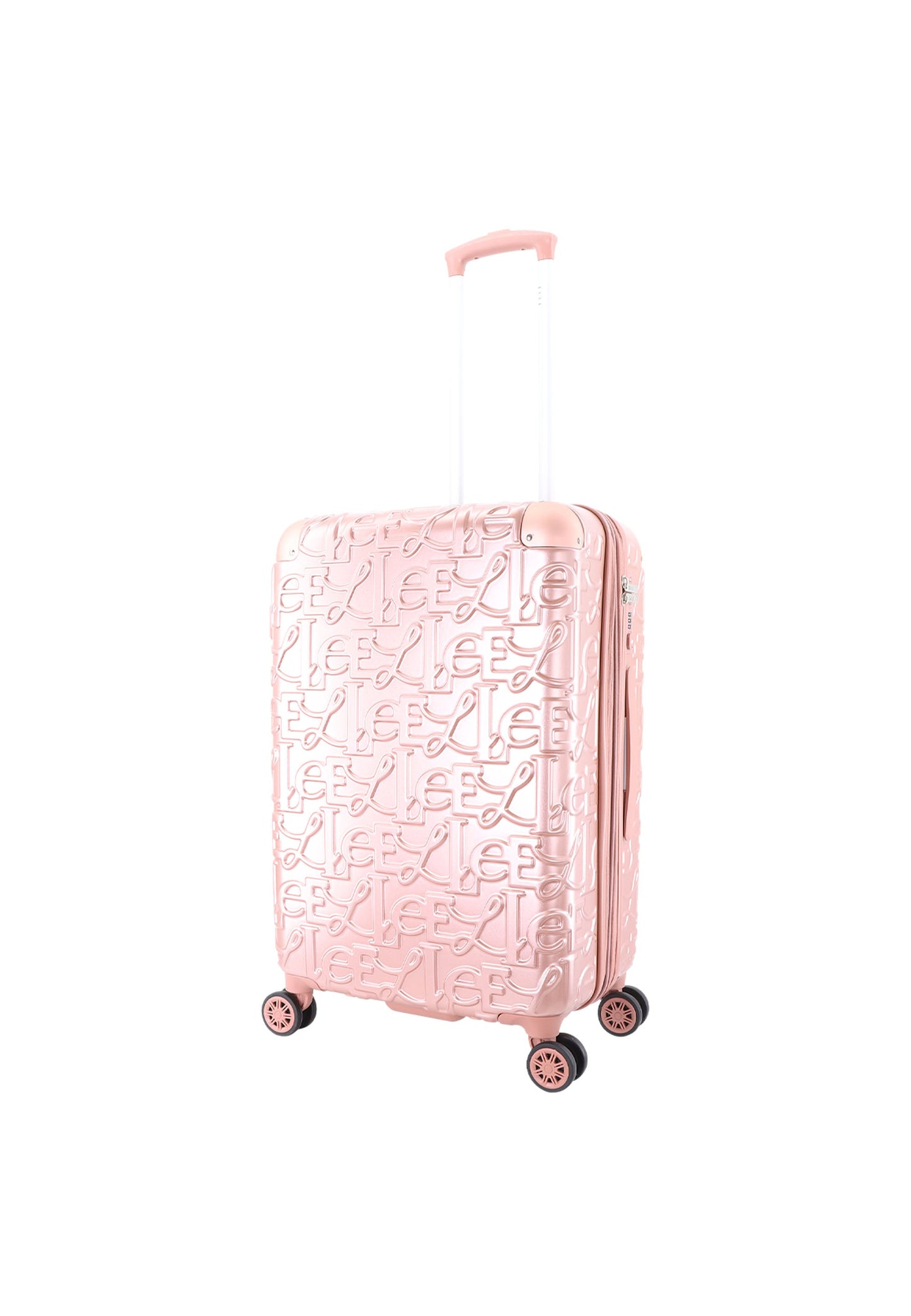 ELLE Alors Hartschalen-Kofferset / Trolley-Set / Reisekofferset - (S/M/L) - Rosa