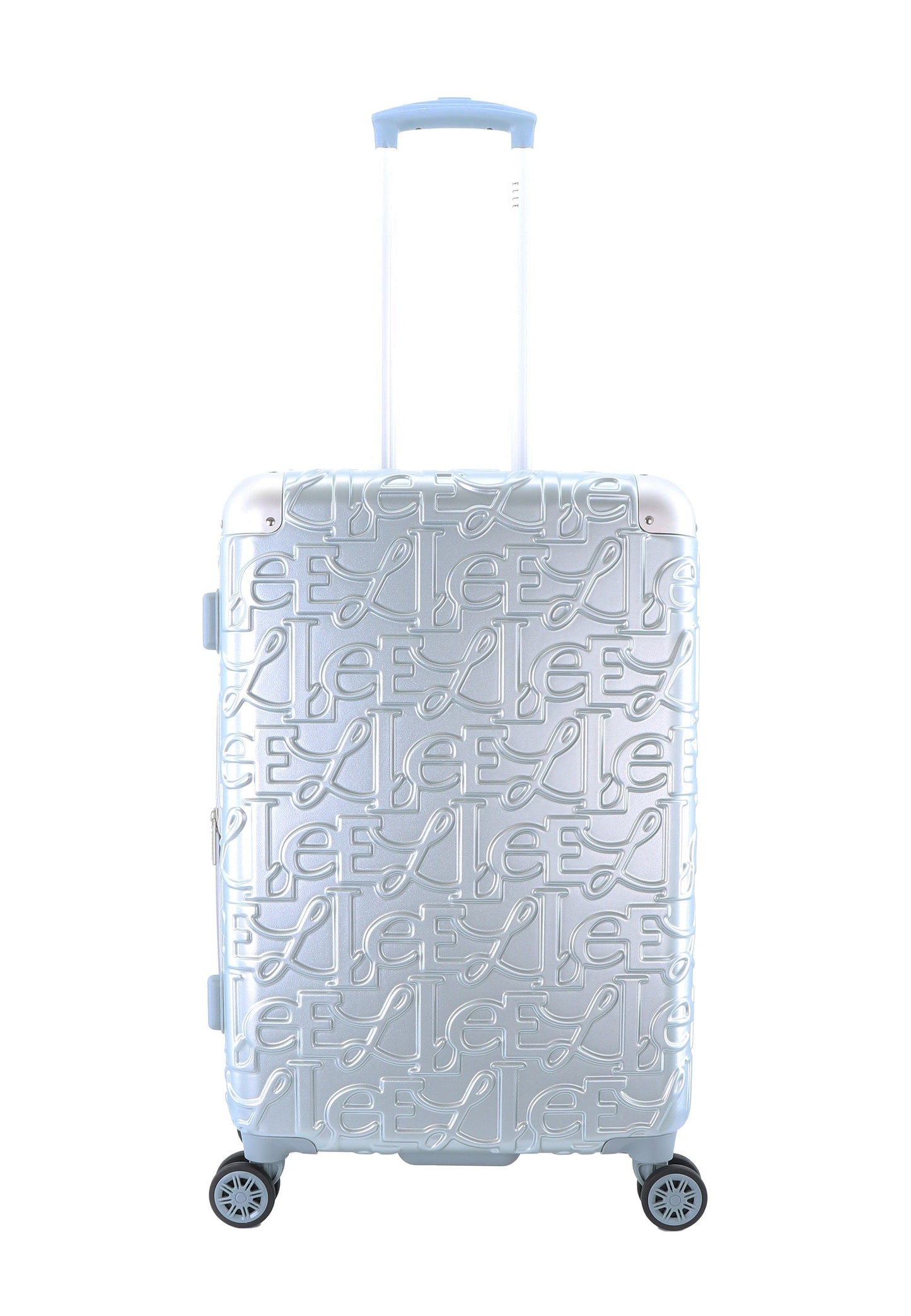 ELLE Alors Hartschalen-Kofferset / Trolley-Set / Reisekofferset - (S/M/L) - Silber