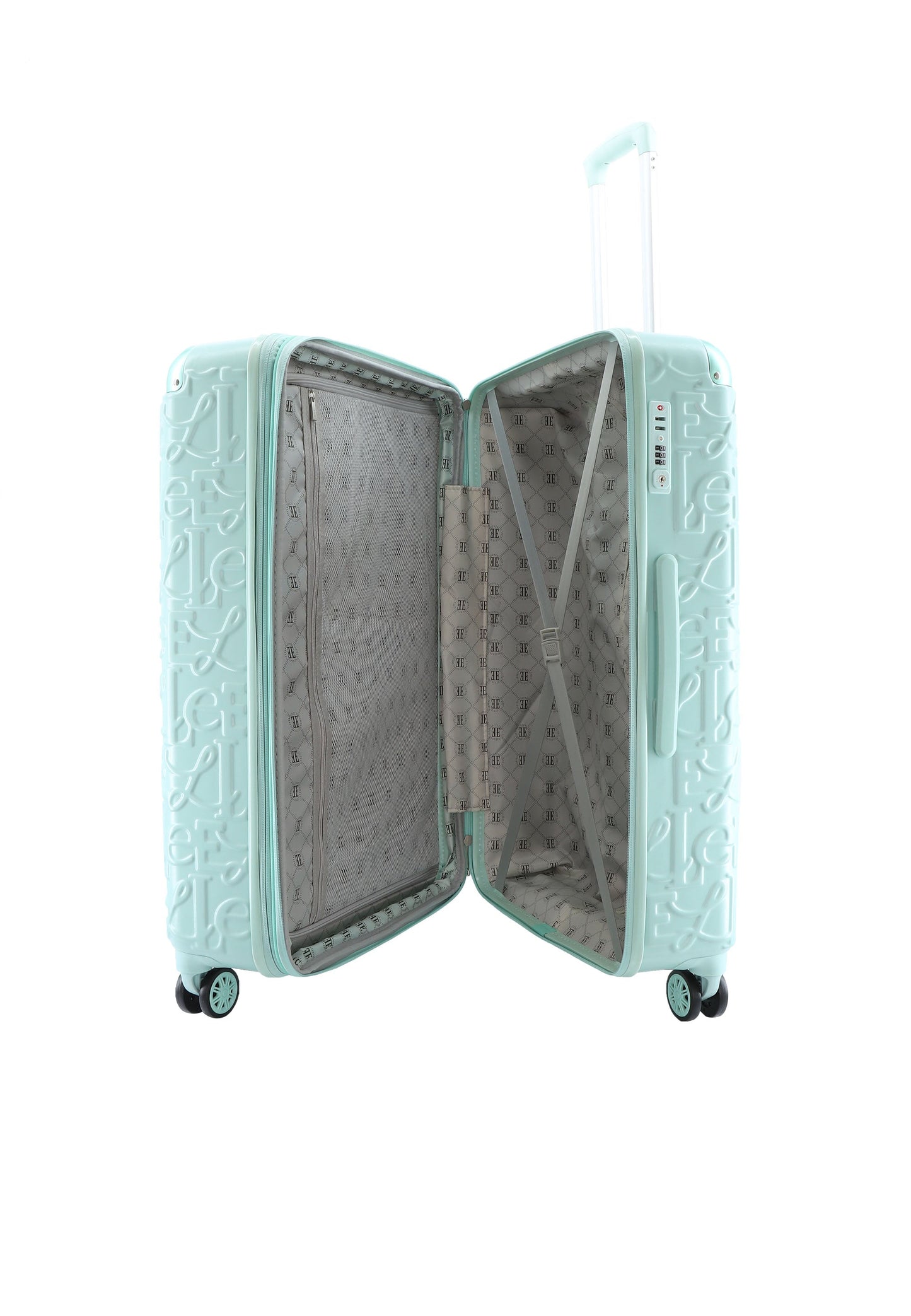 ELLE Alors Hartschalen-Kofferset / Trolley-Set / Reisekofferset - (S/M/L) - Mint