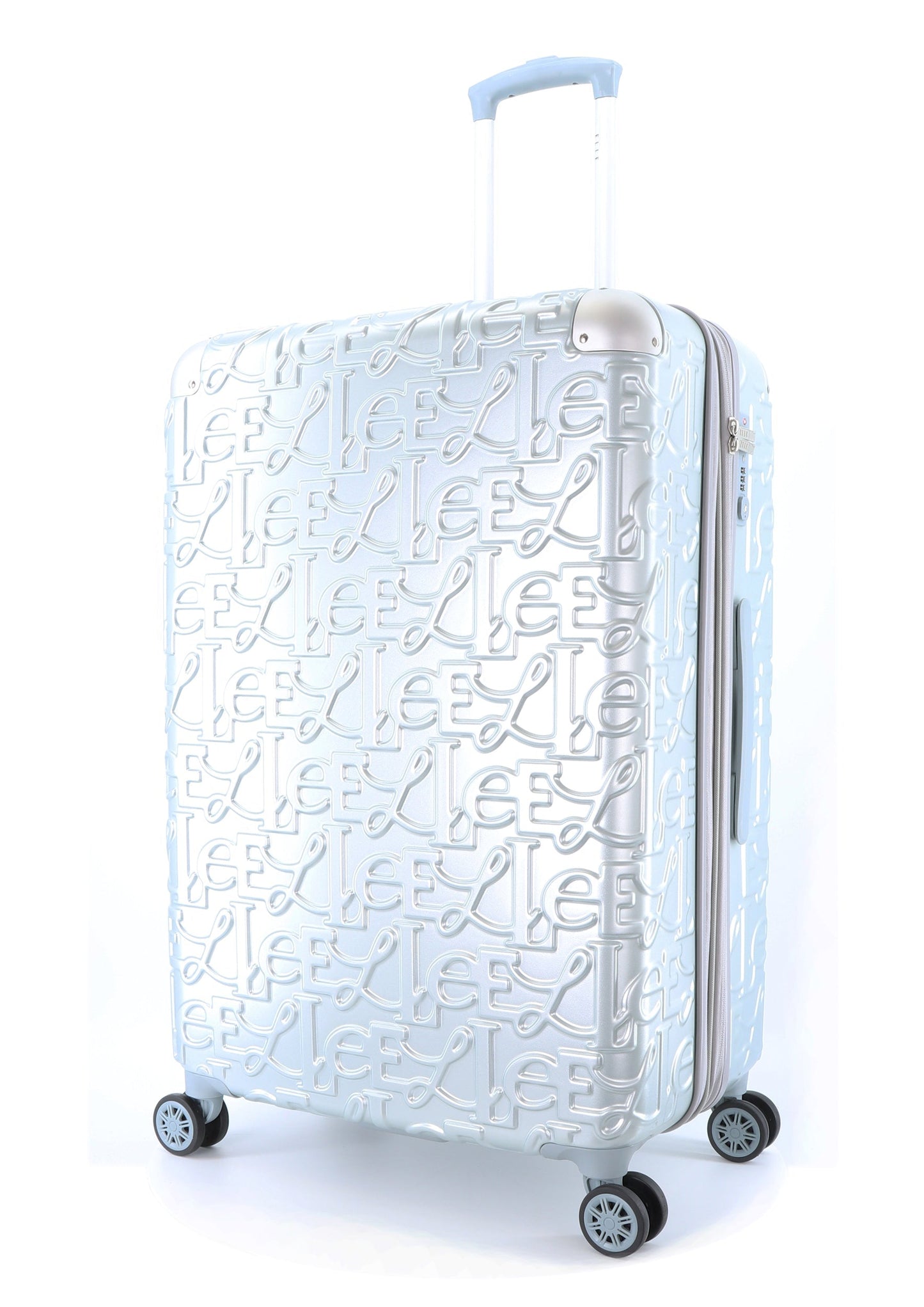 ELLE Alors Hartschalen-Kofferset / Trolley-Set / Reisekofferset - (S/M/L) - Silber