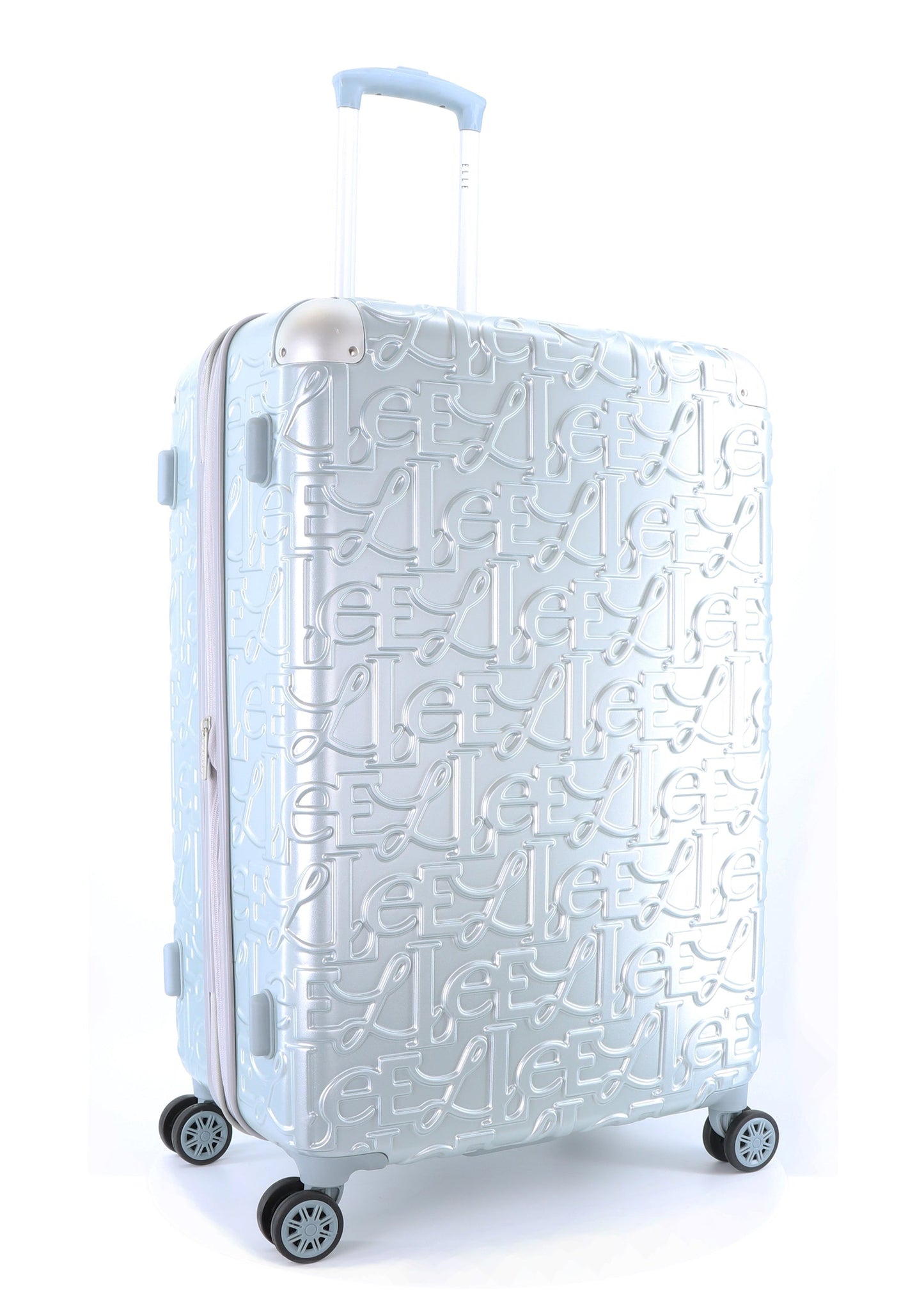 ELLE Alors Hartschalen-Kofferset / Trolley-Set / Reisekofferset - (S/M/L) - Silber
