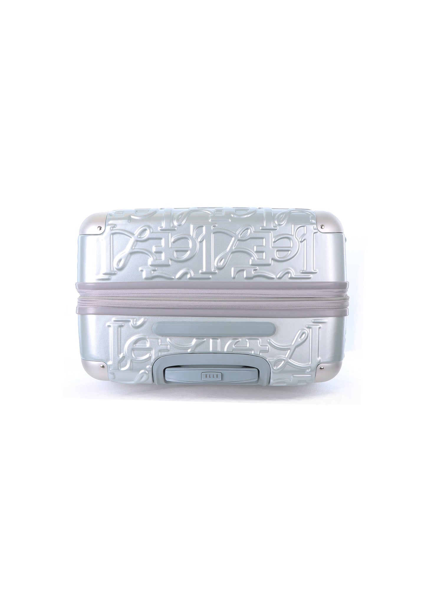 ELLE Alors Hartschalen-Kofferset / Trolley-Set / Reisekofferset - (S/M/L) - Silber