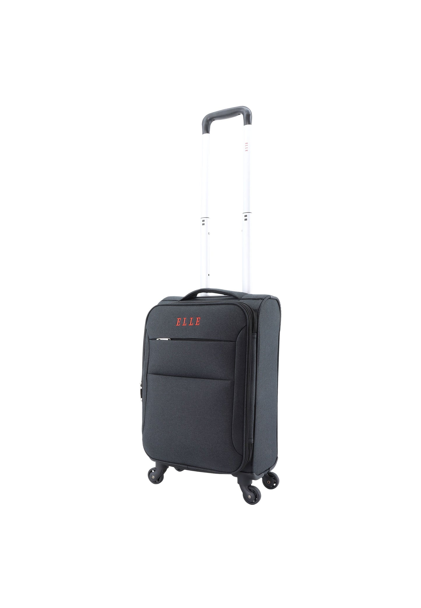 ELLE Pledge Handgepäck Weichschalenkoffer / Trolley / Reisekoffer (Small) Schwarz