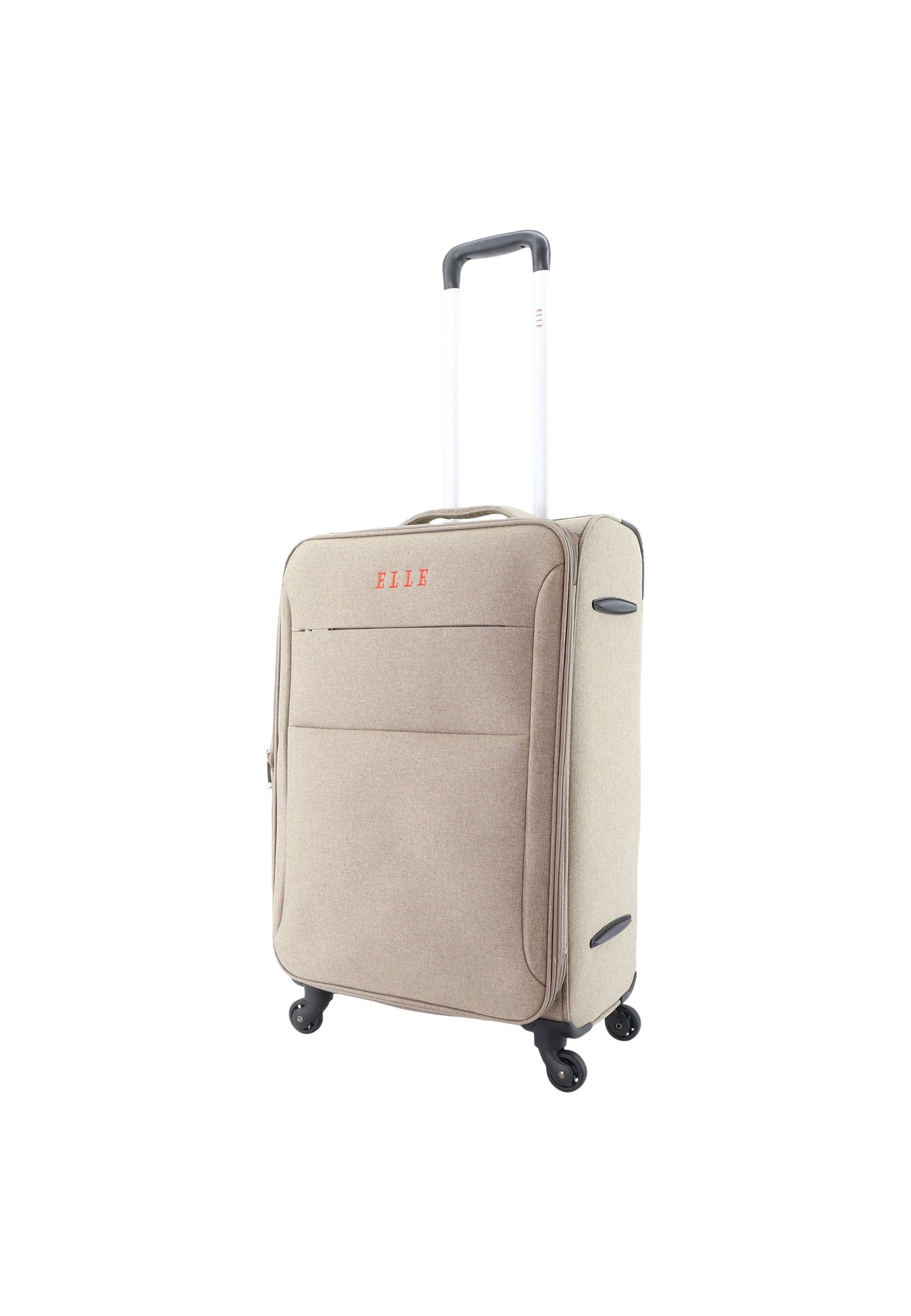 ELLE Pledge Weichschalenkoffer / Trolley / Reisekoffer (Medium) Beige