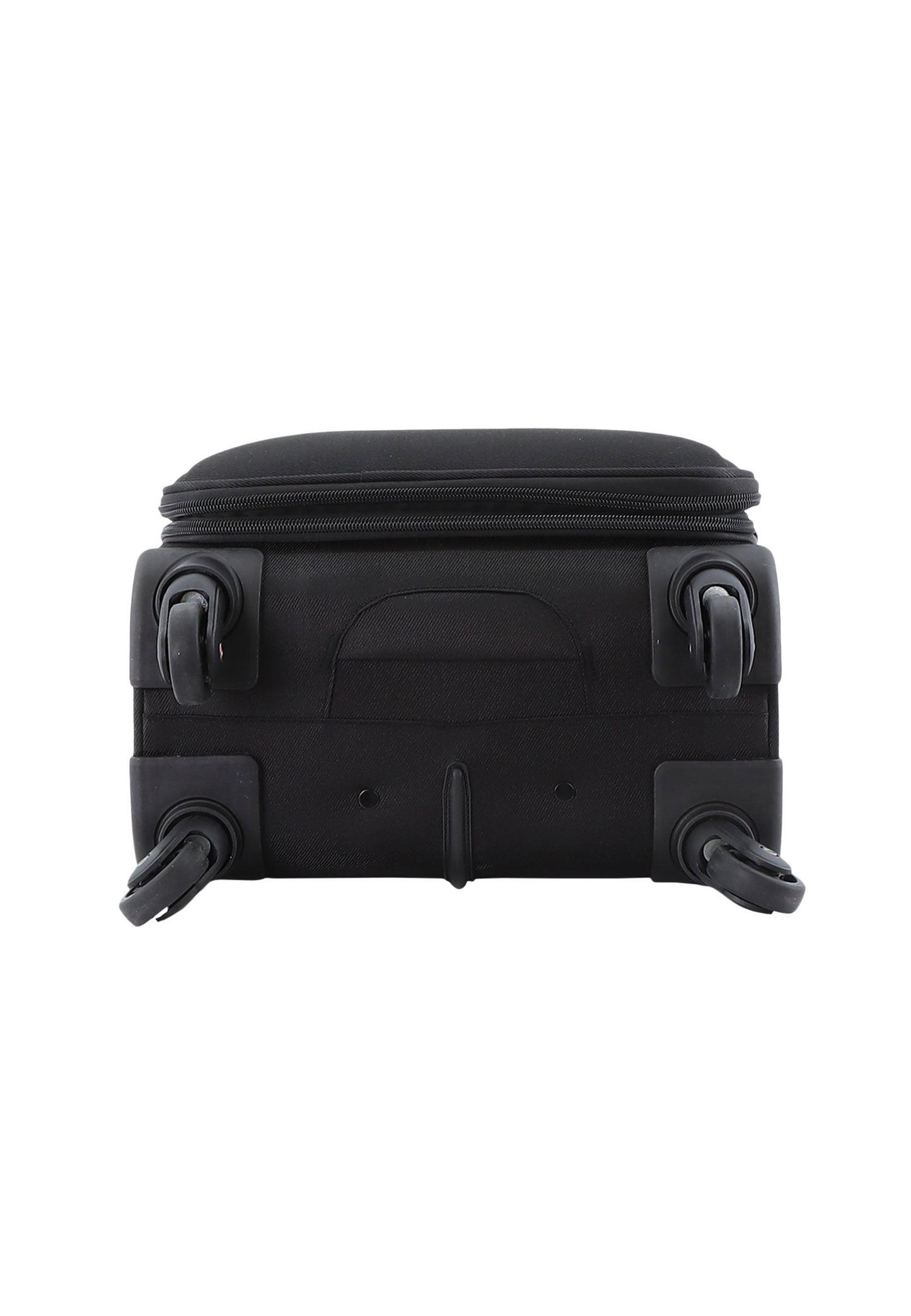 ELLE Mode Handgepäck Weichschalenkoffer / Trolley / Reisekoffer (Small) Schwarz
