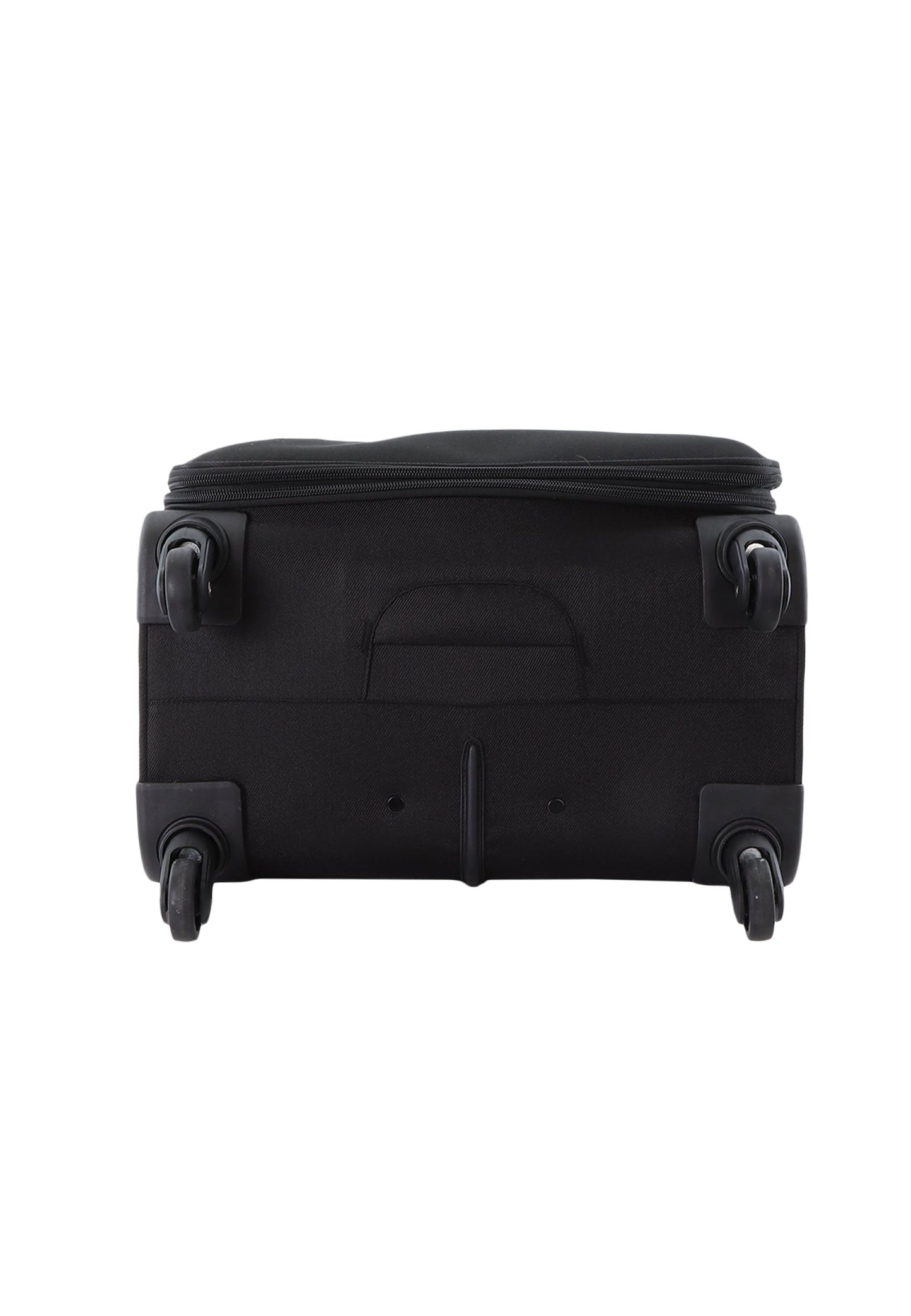 ELLE Mode Weichschalenkoffer / Trolley / Reisekoffer (Medium) Schwarz