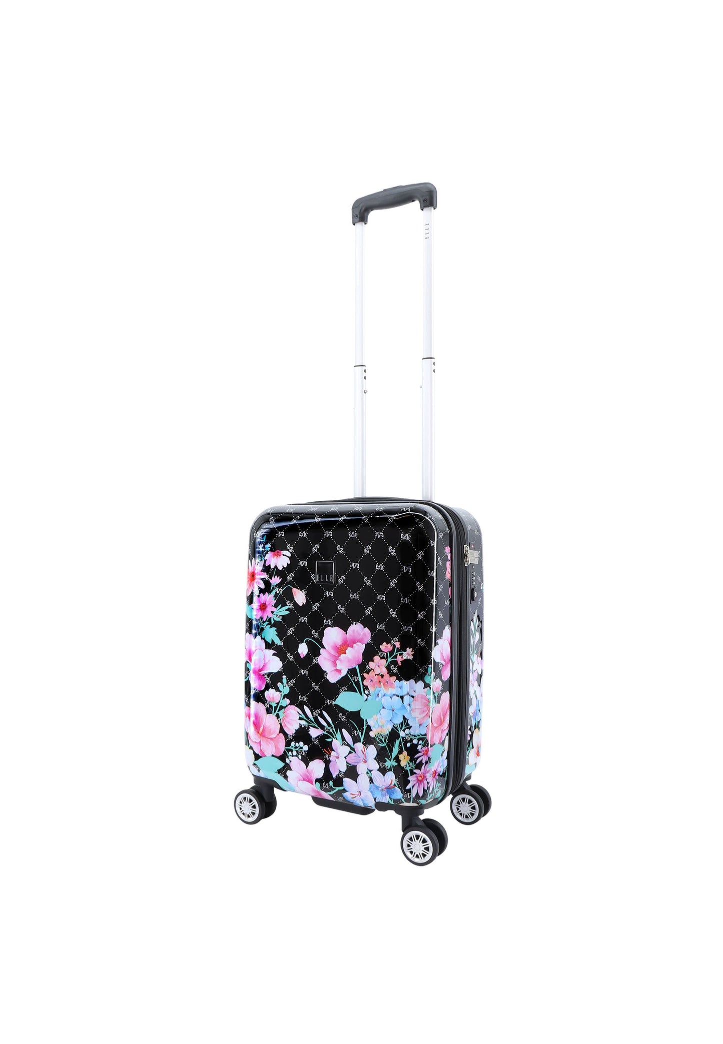 ELLE Bouquet Handgepäck Hartschalenkoffer / Trolley / Reisekoffer (Small) Schwarz