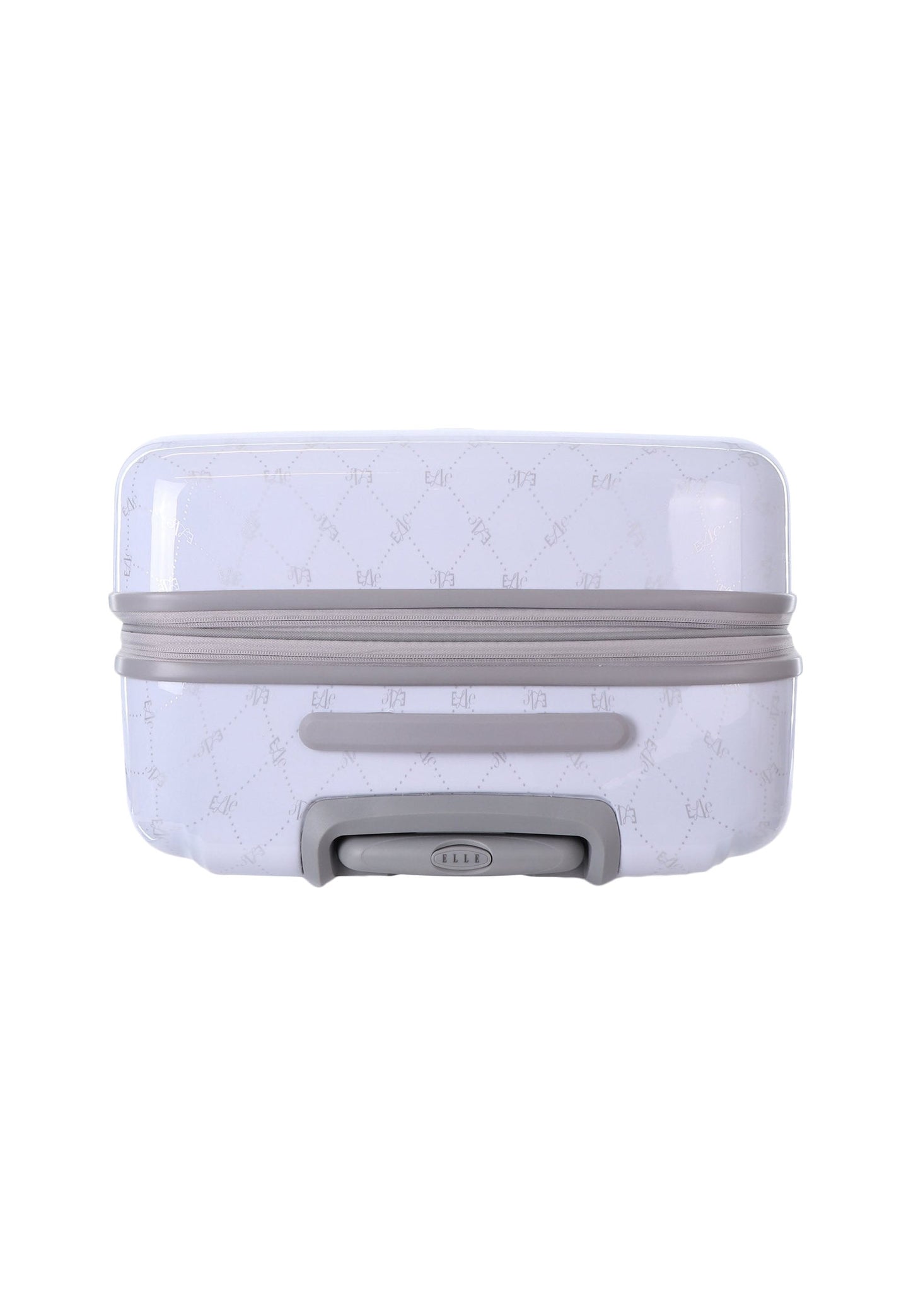 ELLE Bouquet Hartschalen-Kofferset / Trolley-Set / Reisekofferset (S/M/L) Weiß