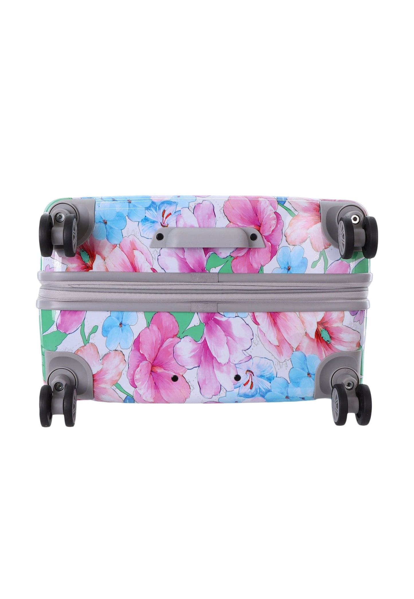 ELLE Bouquet Hartschalen-Kofferset / Trolley-Set / Reisekofferset (S/M/L) Weiß