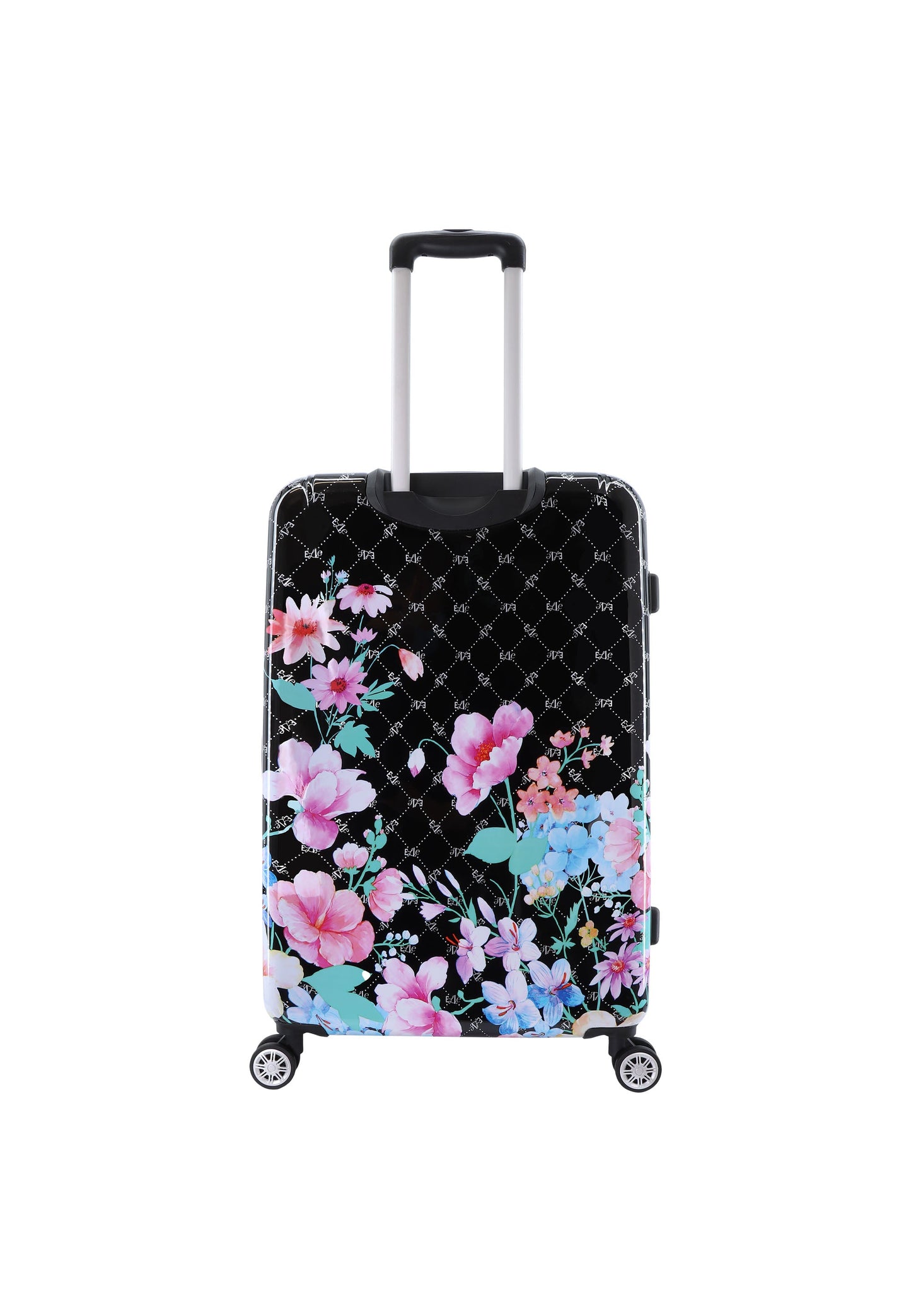 ELLE Bouquet Hartschalenkoffer / Trolley / Reisekoffer (Large) Schwarz