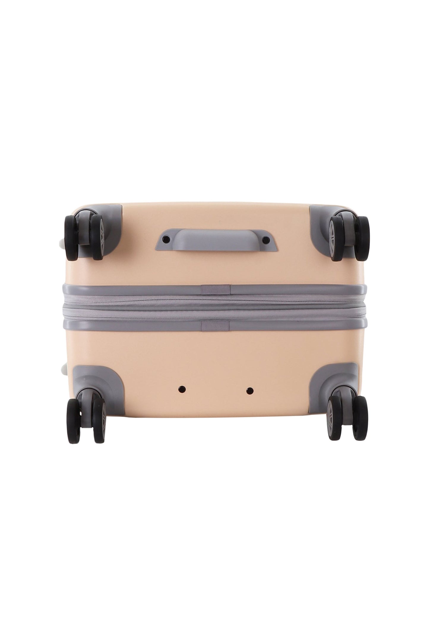 ELLE Debossed Hartschalenkoffer / Trolley / Reisekoffer (Medium) Rosa
