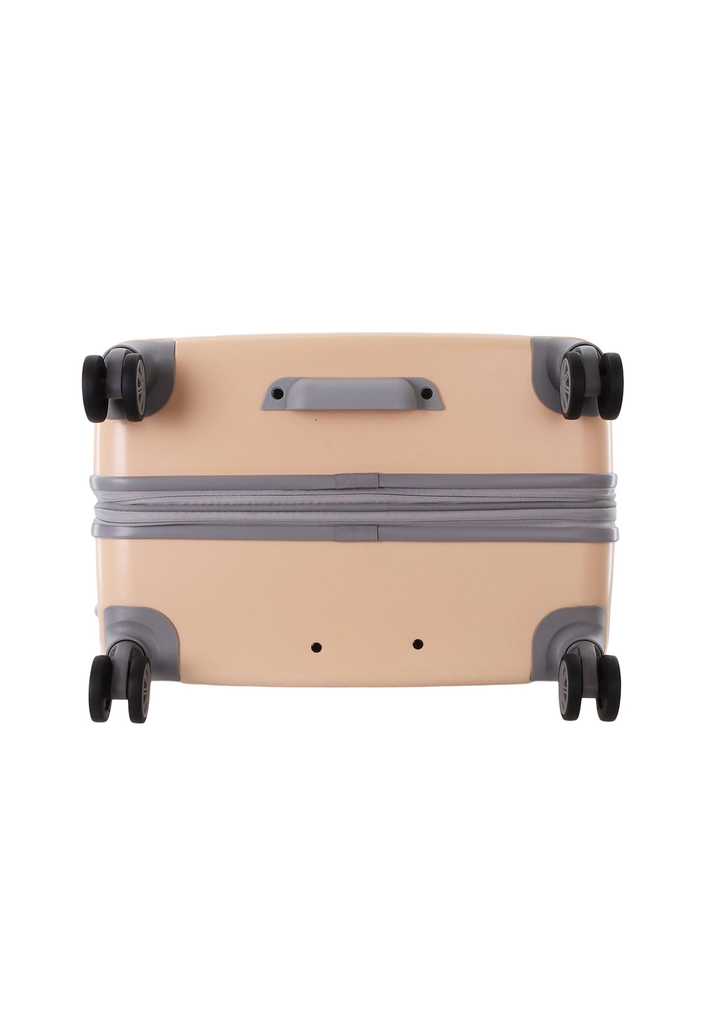 ELLE Debossed Hartschalenkoffer / Trolley / Reisekoffer (Large) Rosa