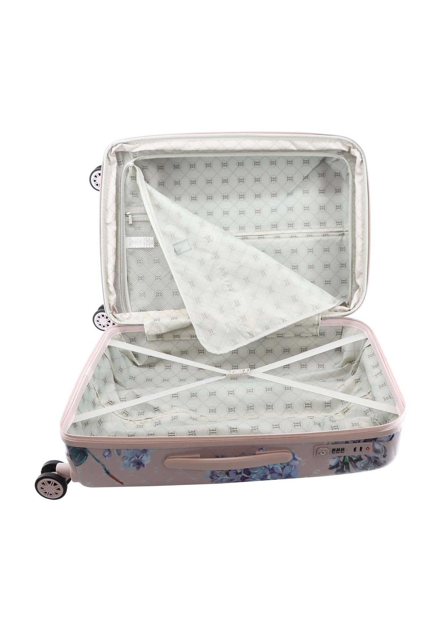 ELLE Floret Hartschalenkoffer / Trolley / Reisekoffer (Medium) Lilac