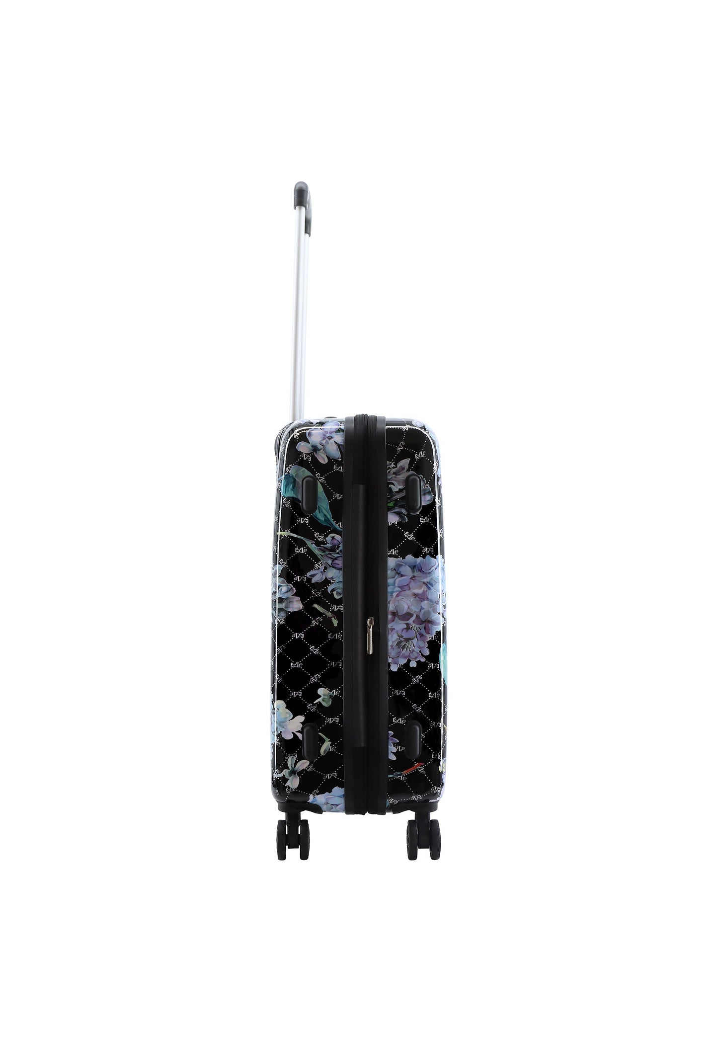 ELLE Floret Hartschalenkoffer / Trolley / Reisekoffer (Medium) Schwarz