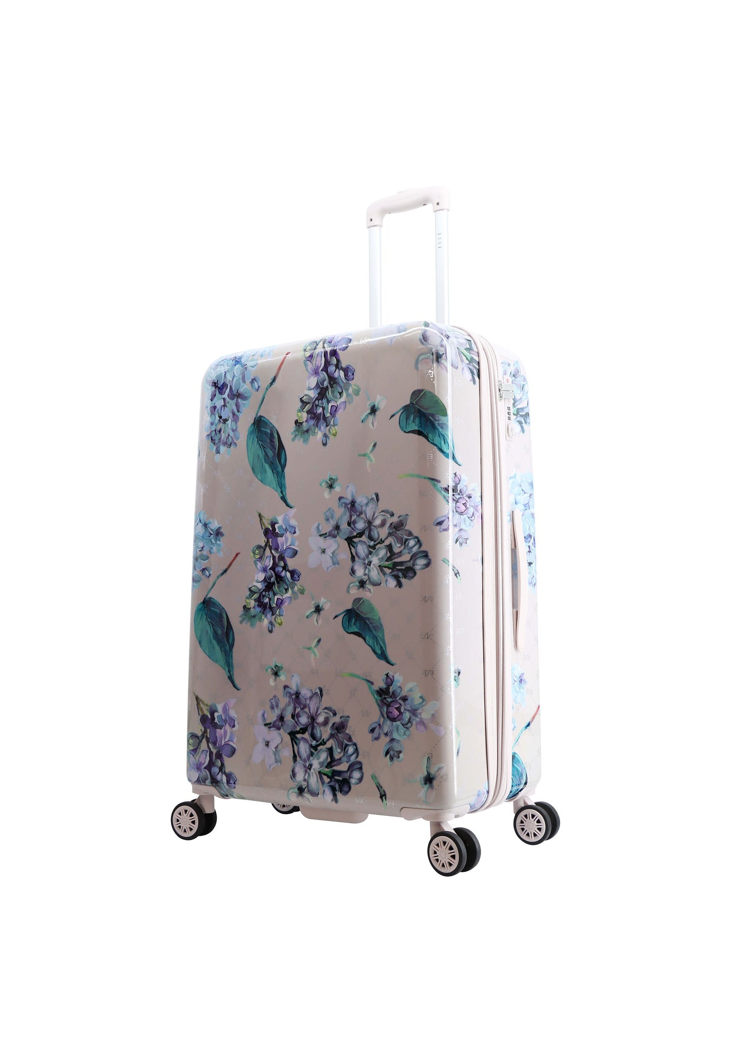 ELLE Floret Hartschalenkoffer / Trolley / Reisekoffer (Large) Lilac
