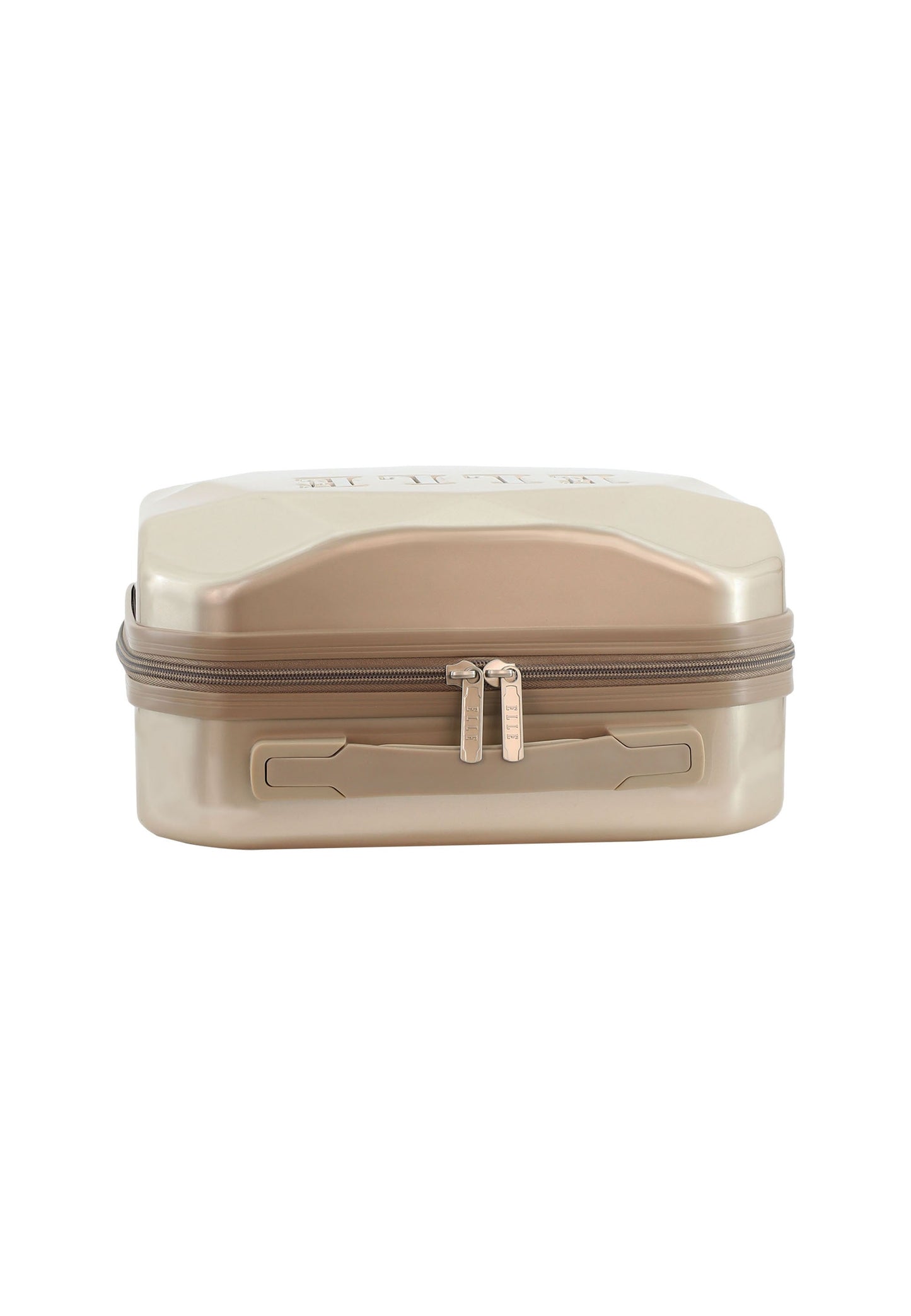ELLE Diamond Toilettentasche / Kosmetiktasche Taupe