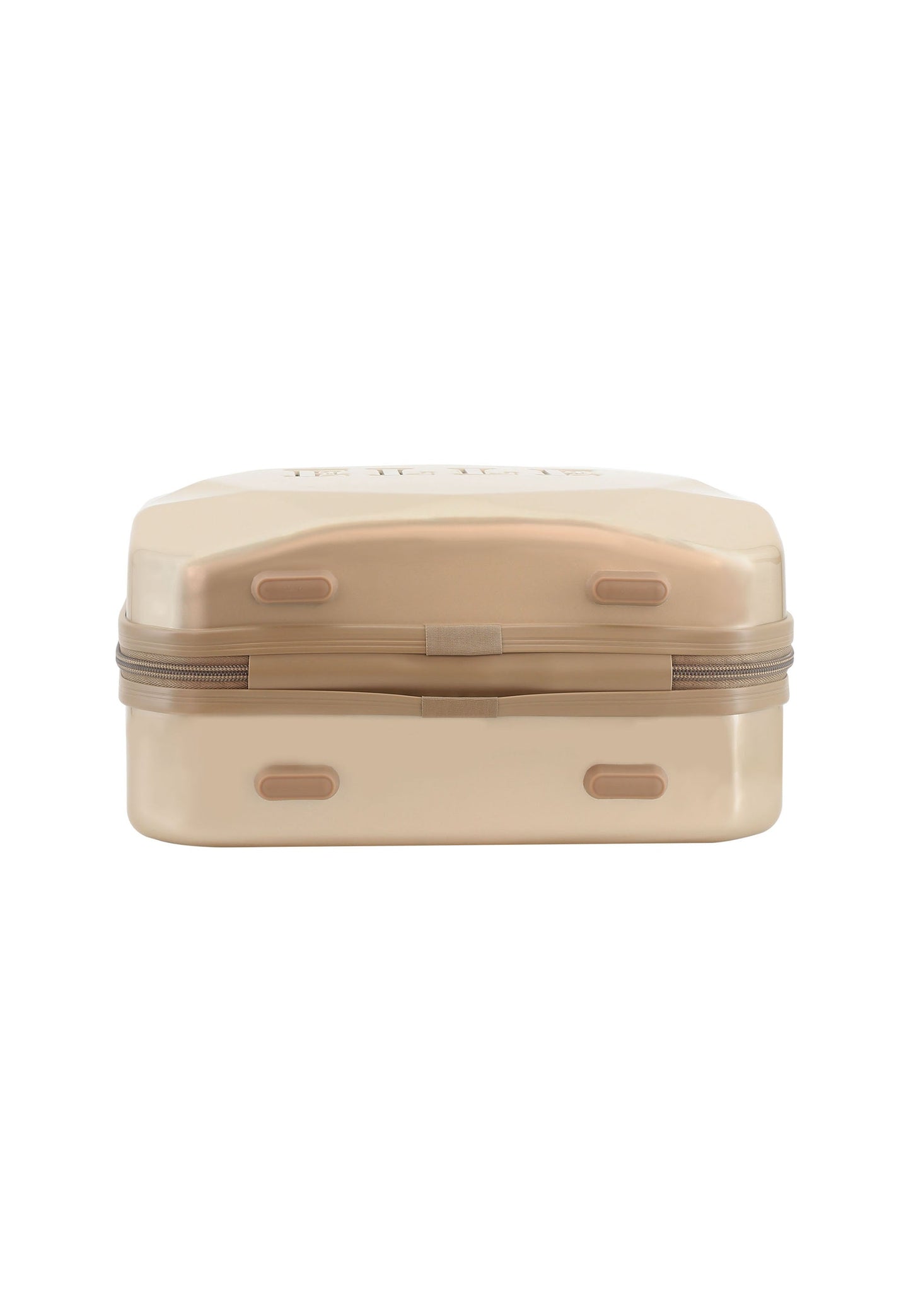 ELLE Diamond Toilettentasche / Kosmetiktasche Taupe