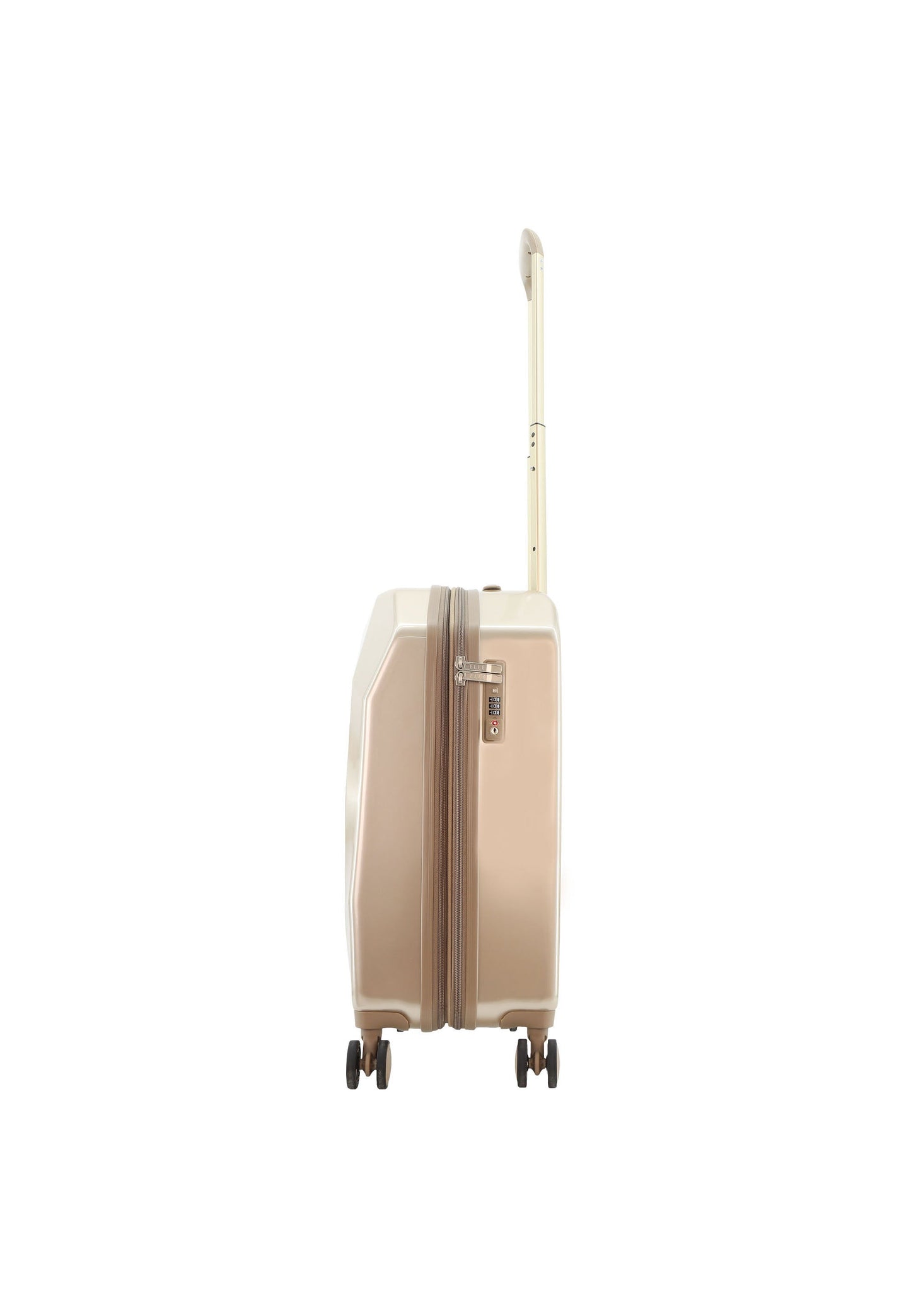 ELLE Diamond Handgepäck Hartschalenkoffer / Trolley / Reisekoffer (Small) Taupe