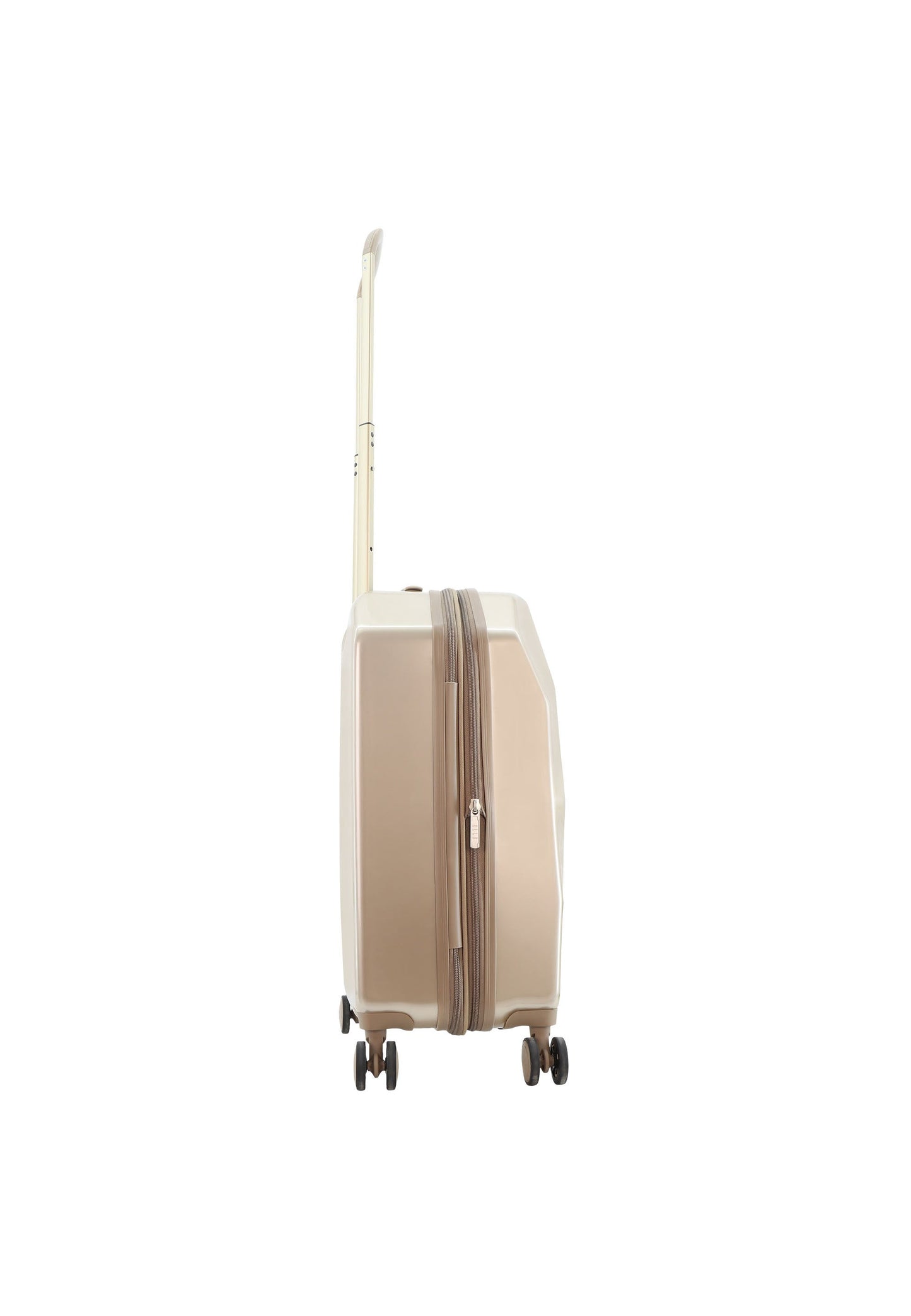 ELLE Diamond Handgepäck Hartschalenkoffer / Trolley / Reisekoffer (Small) Taupe