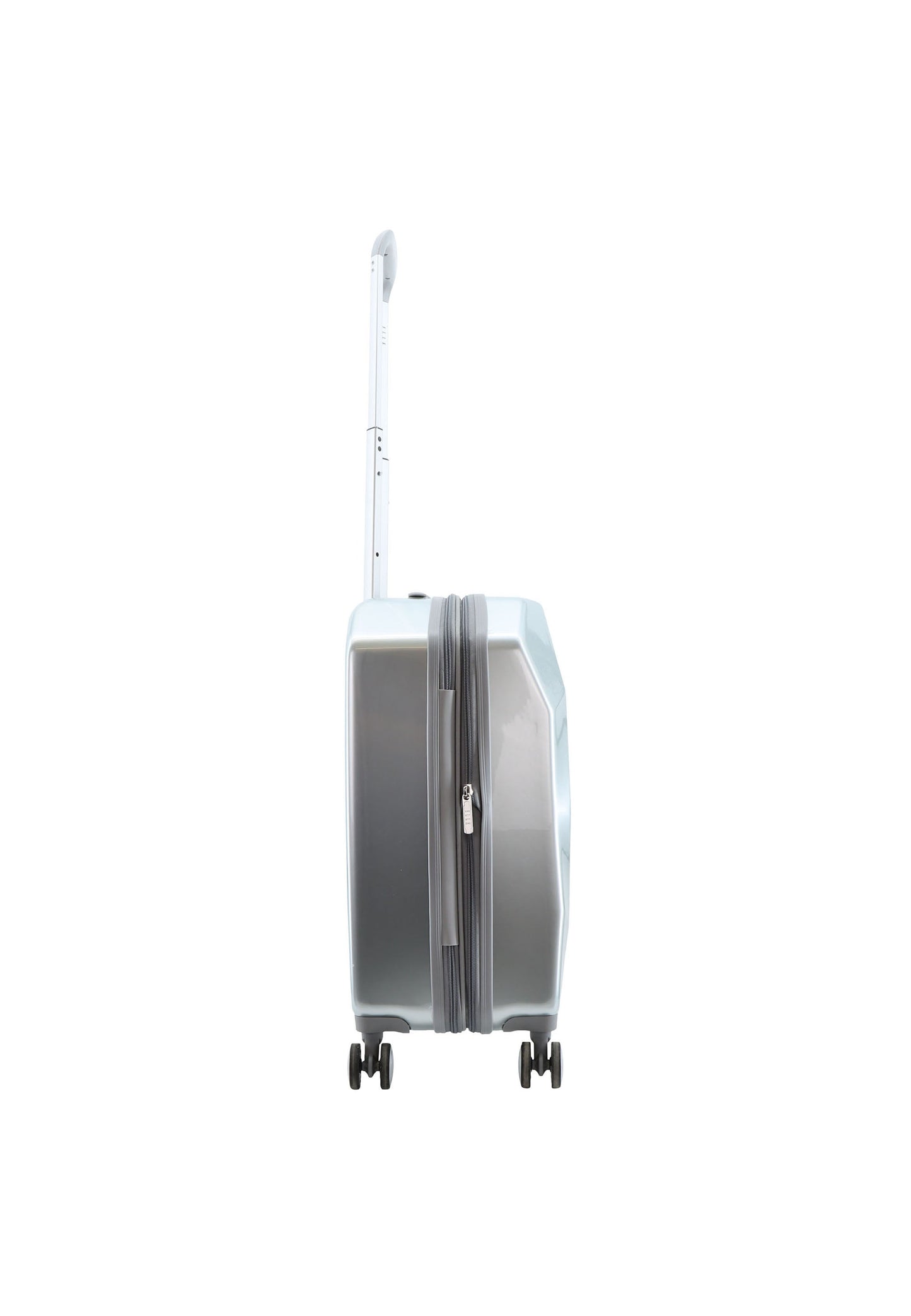 ELLE Diamond Handgepäck Hartschalenkoffer / Trolley / Reisekoffer (Small) Silber