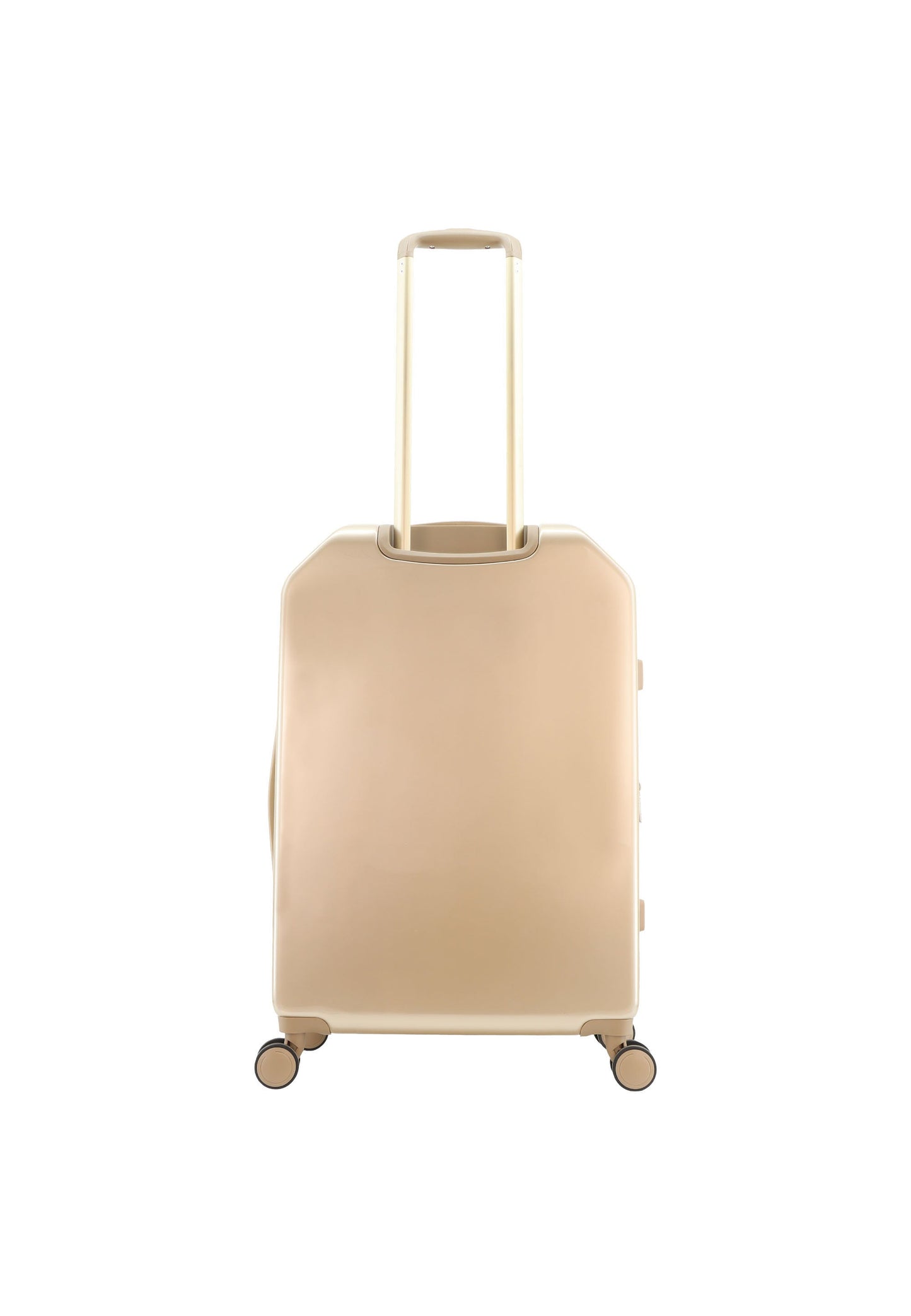ELLE Diamond Hartschalenkoffer / Trolley / Reisekoffer (Medium) Taupe