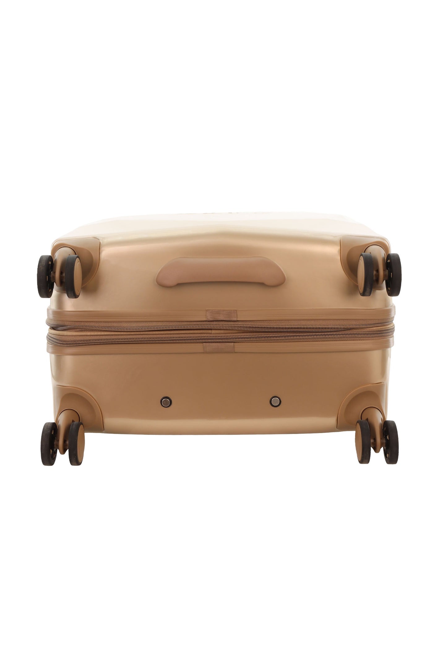 ELLE Diamond Hartschalenkoffer / Trolley / Reisekoffer (Medium) Taupe