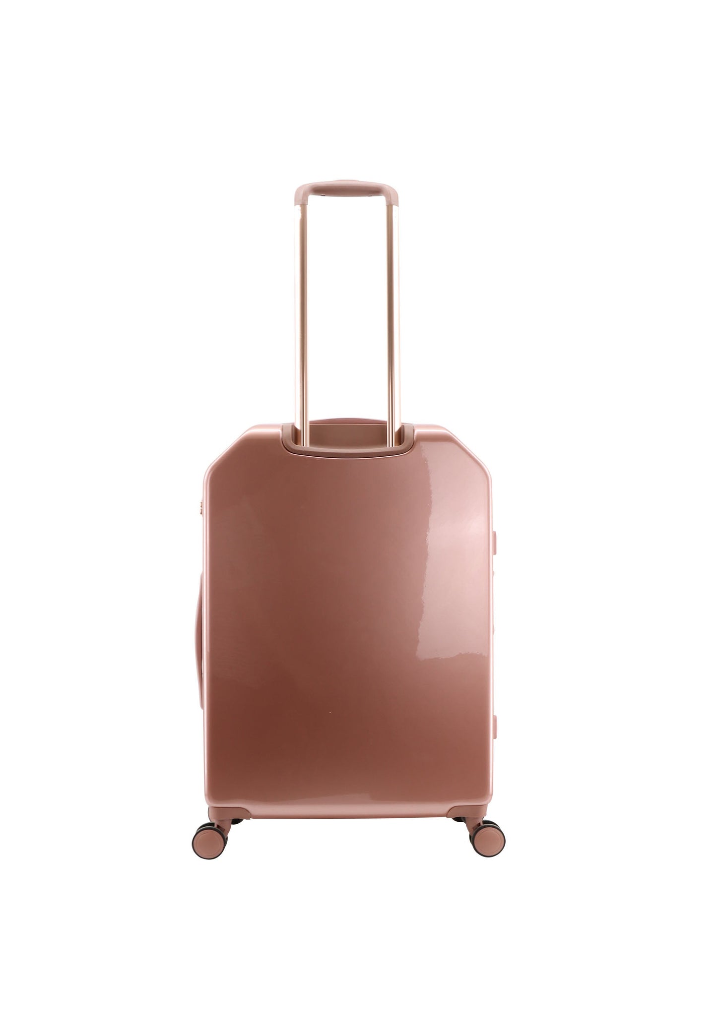 ELLE Diamond Hartschalenkoffer / Trolley / Reisekoffer (Medium) Roségold