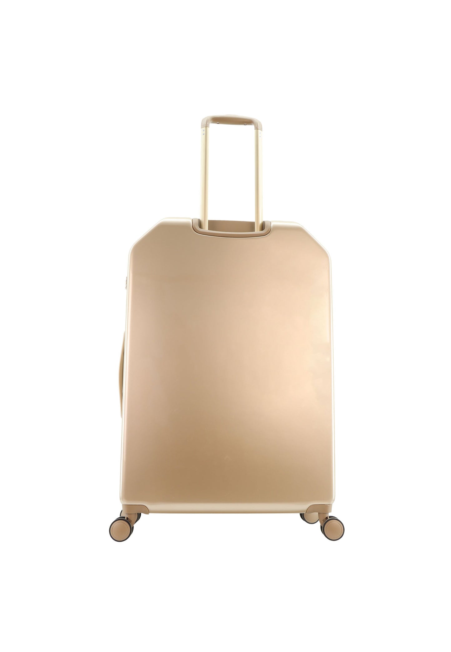 ELLE Diamond Hartschalenkoffer / Trolley / Reisekoffer (Large) Taupe