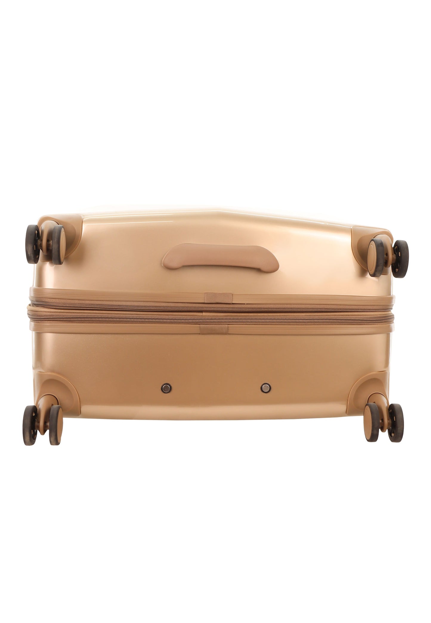 ELLE Diamond Hartschalenkoffer / Trolley / Reisekoffer (Large) Taupe