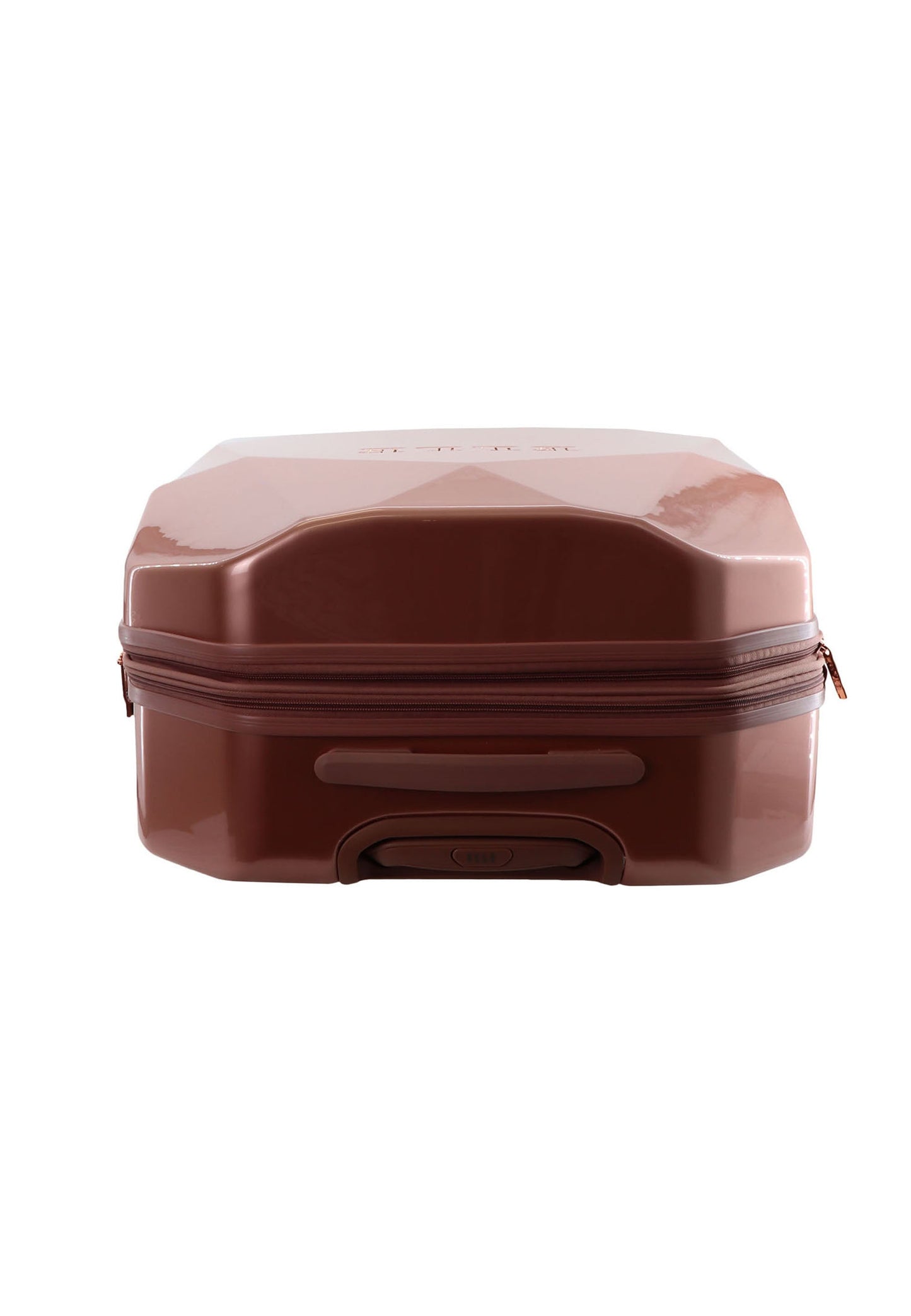 ELLE Diamond Hartschalen-Kofferset / Trolley-Set / Reisekofferset (S/M/L) Roségold