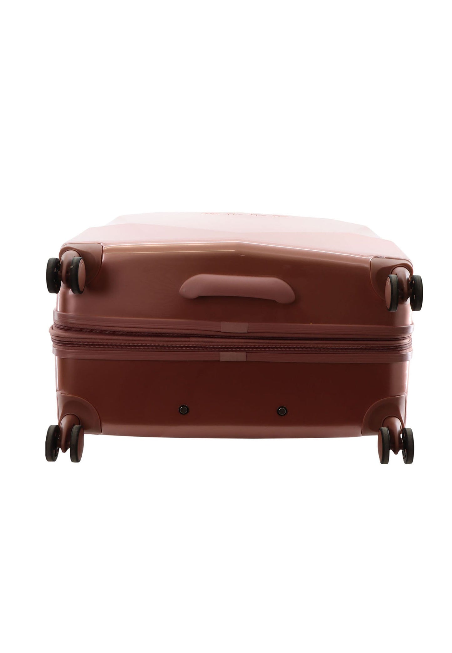 ELLE Diamond Hartschalenkoffer / Trolley / Reisekoffer (Large) Roségold