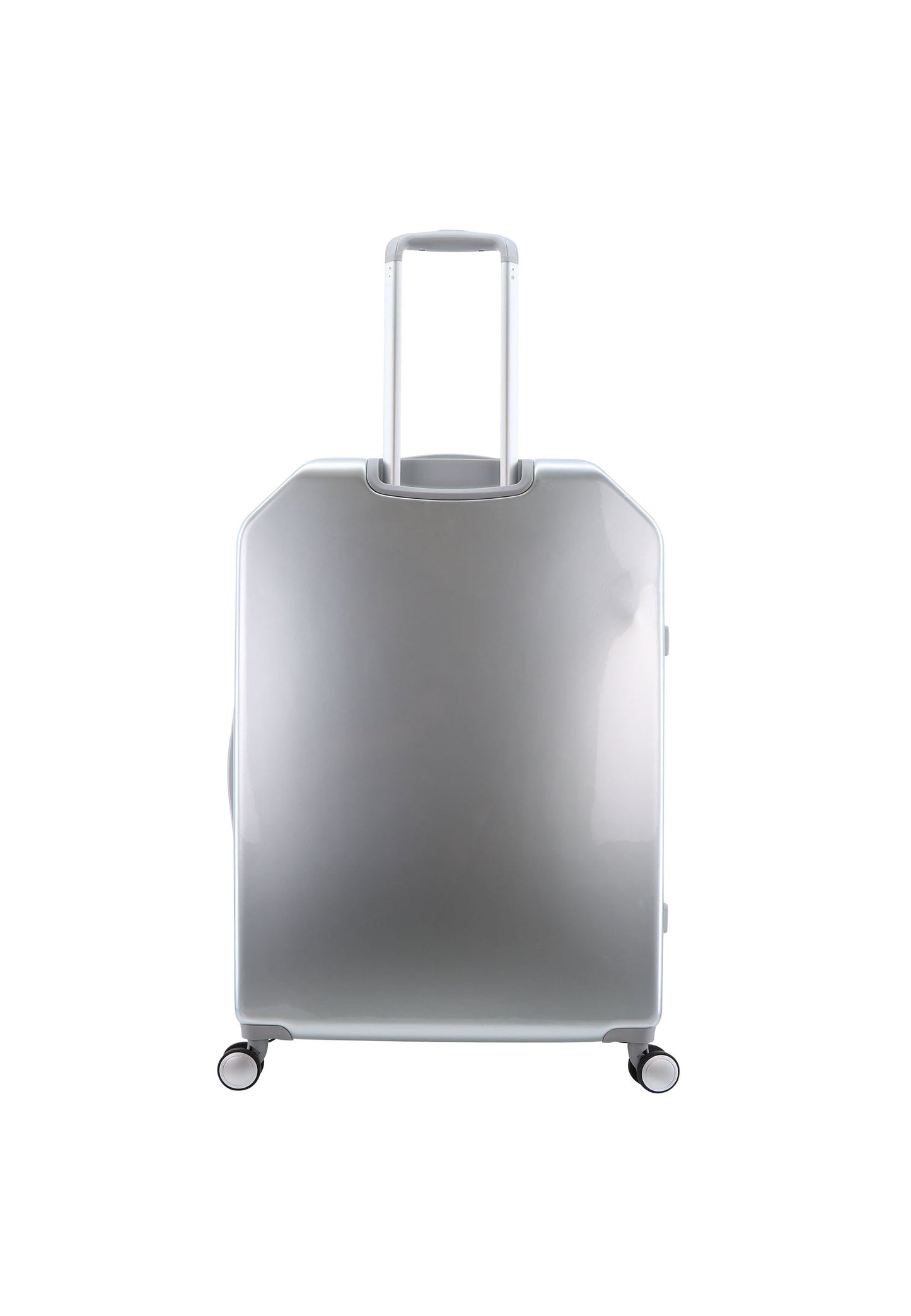 ELLE Diamond Hartschalenkoffer / Trolley / Reisekoffer (Large) Silber
