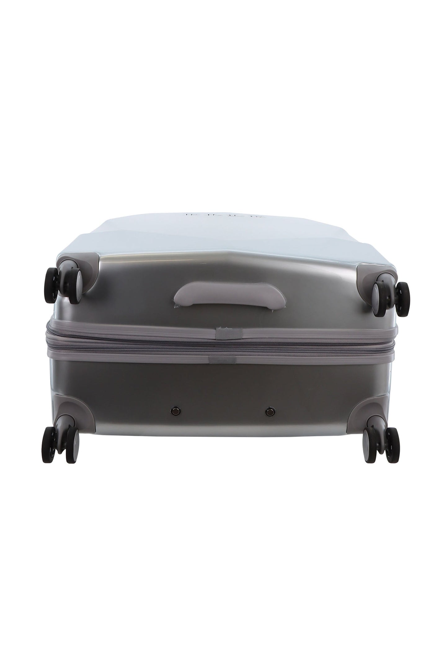 ELLE Diamond Hartschalenkoffer / Trolley / Reisekoffer (Large) Silber