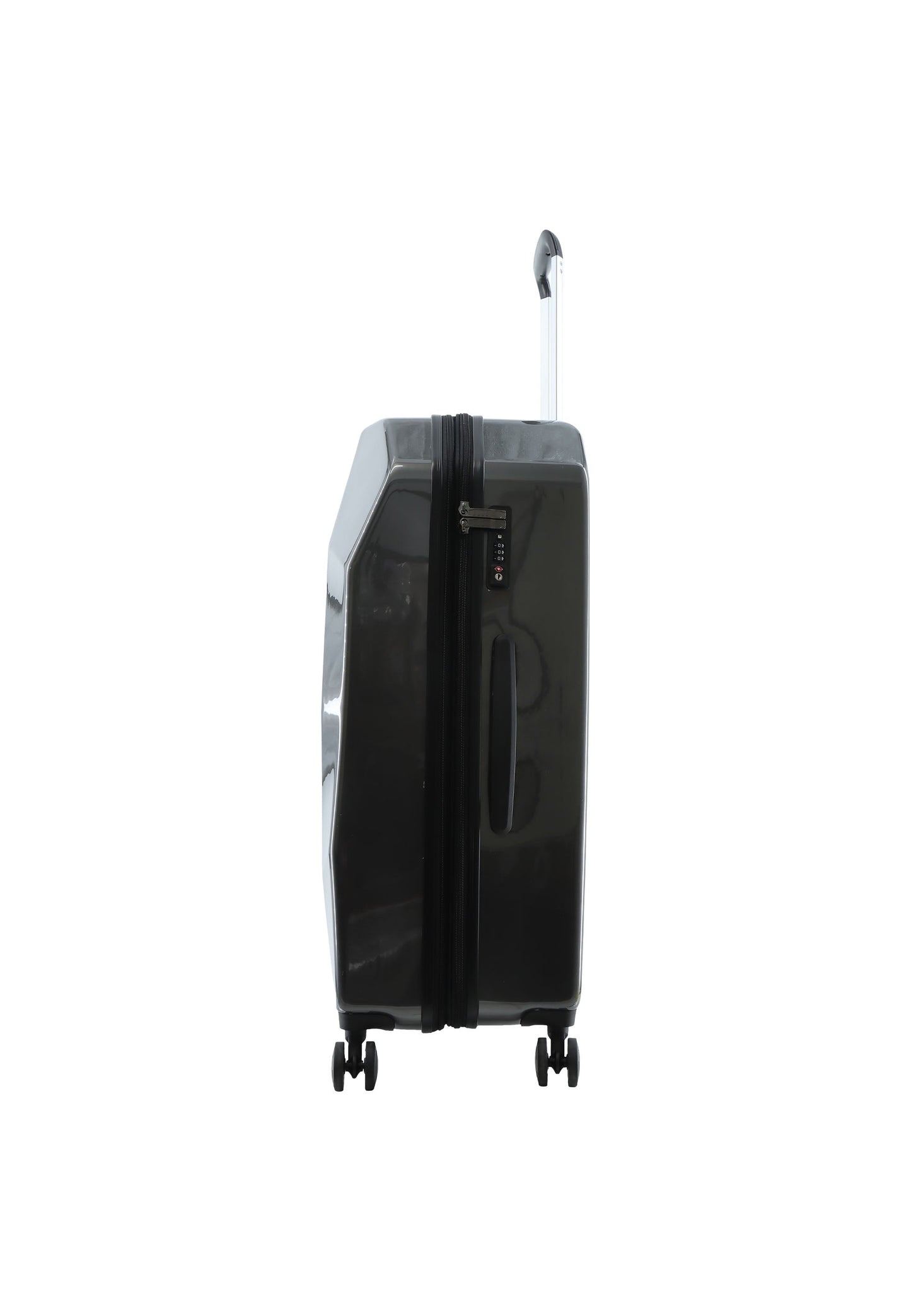 ELLE Diamond Hartschalenkoffer / Trolley / Reisekoffer (Large) Anthrazit