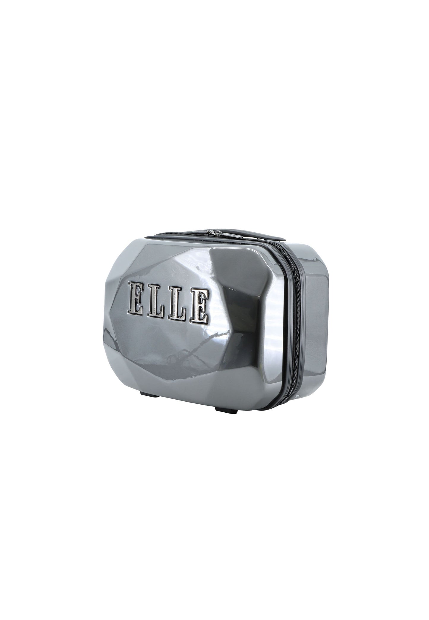 ELLE Diamond Toilettentasche / Kosmetiktasche Anthrazit