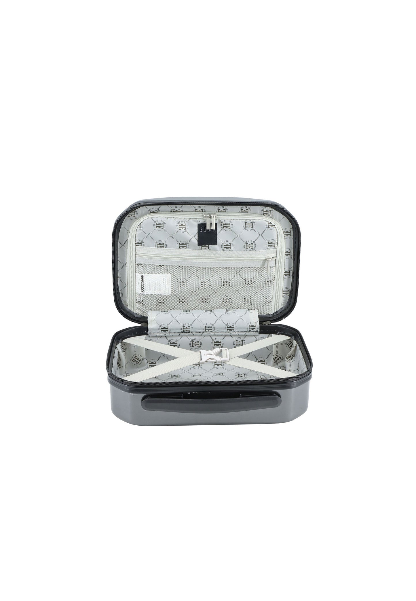 ELLE Diamond Toilettentasche / Kosmetiktasche Anthrazit
