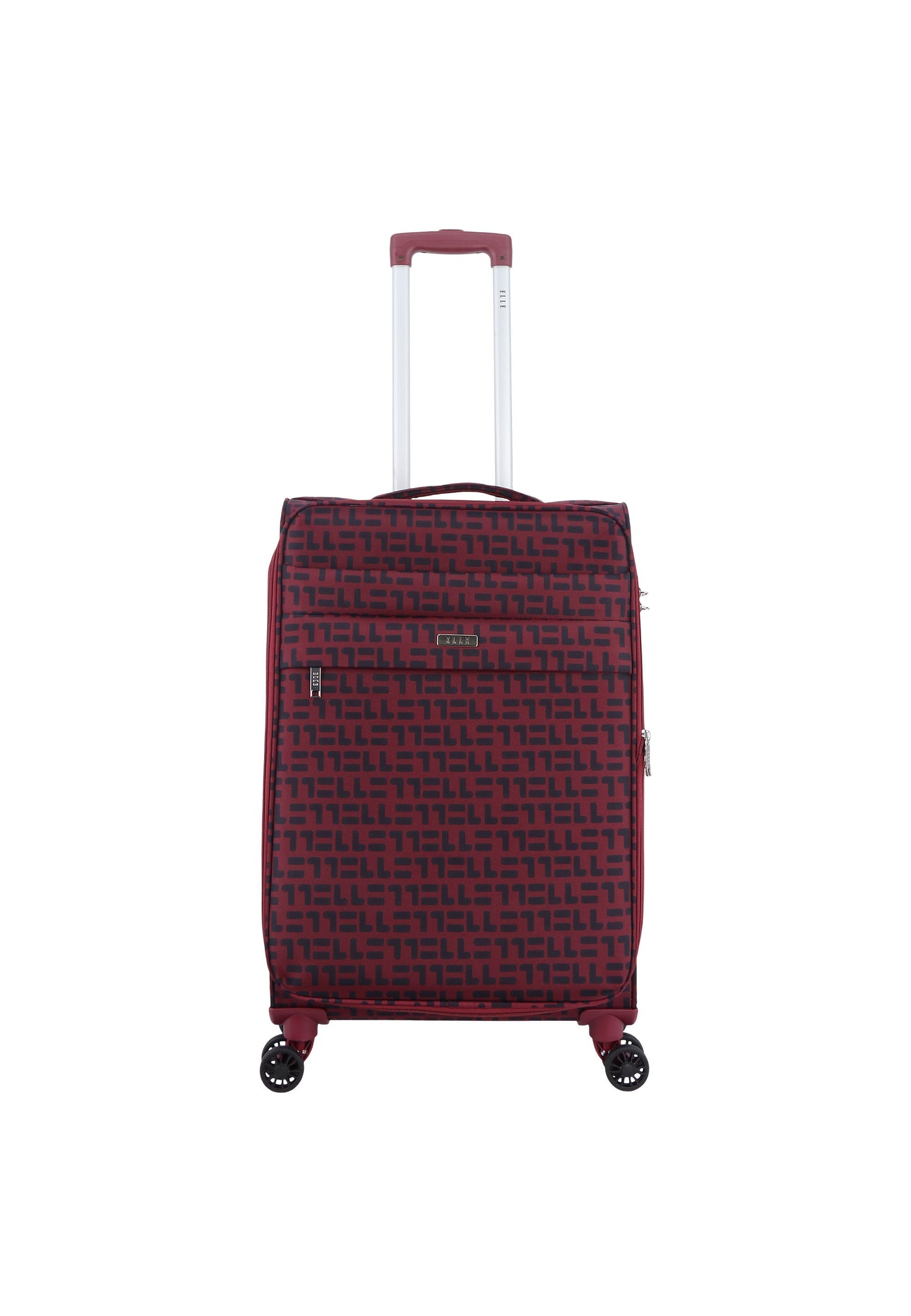 ELLE Couture Weichschalen-Kofferset / Trolley-Set / Reisekofferset (S/M/L) Rot