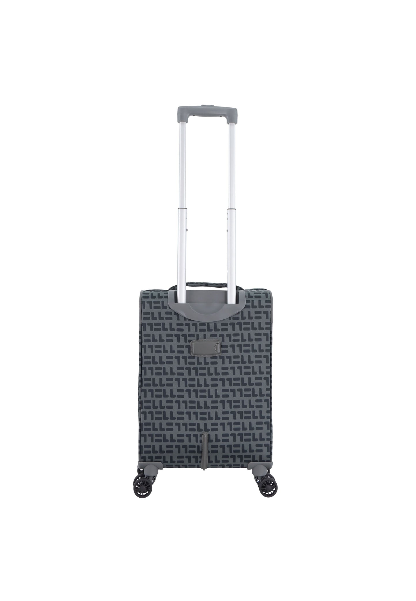 ELLE Couture Handgepäck Weichschalenkoffer / Trolley / Reisekoffer (Small) Grau