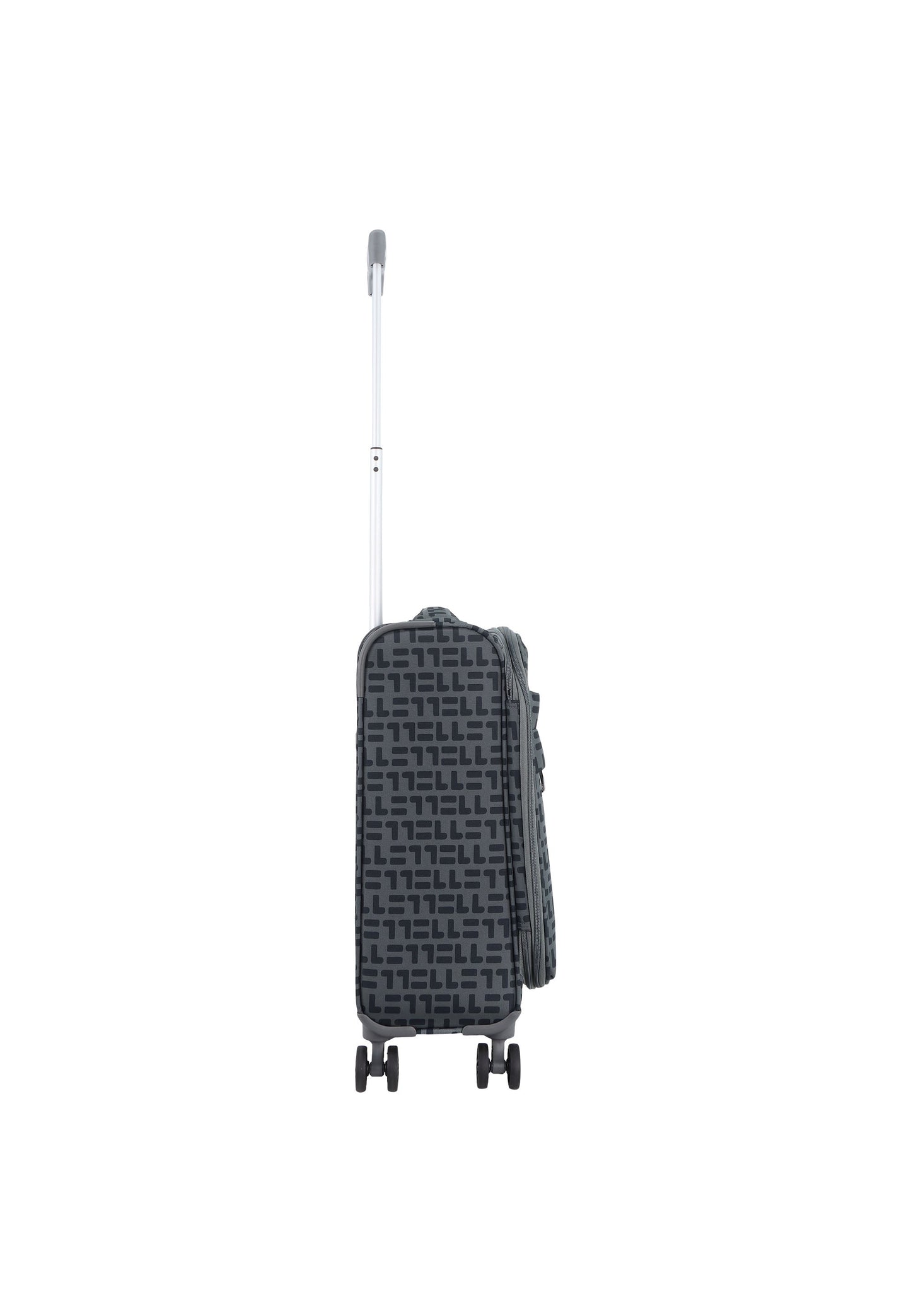ELLE Couture Handgepäck Weichschalenkoffer / Trolley / Reisekoffer (Small) Grau