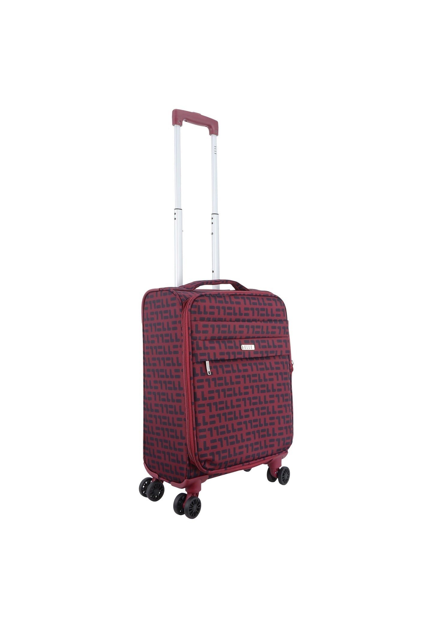 ELLE Couture Handgepäck Weichschalenkoffer / Trolley / Reisekoffer (Small) Rot