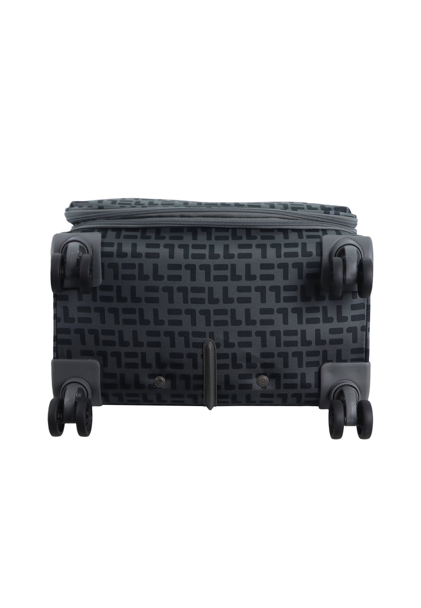 ELLE Couture Weichschalenkoffer / Trolley / Reisekoffer (Medium) Grau