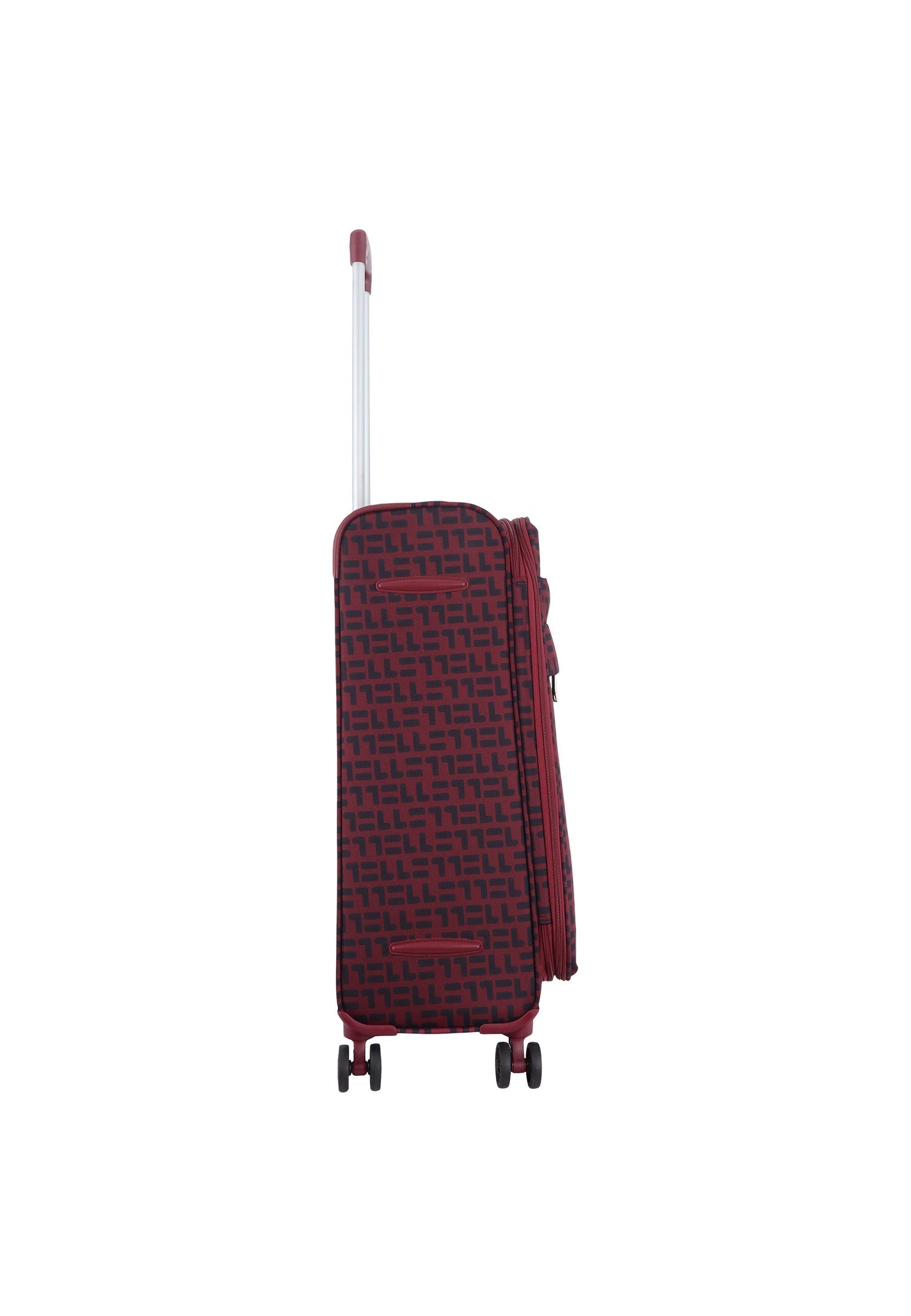 ELLE Couture Weichschalenkoffer / Trolley / Reisekoffer (Medium) Rot