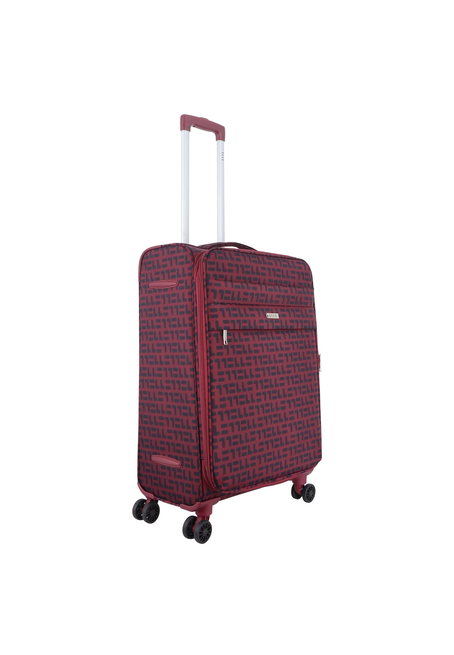 ELLE Couture Weichschalenkoffer / Trolley / Reisekoffer (Medium) Rot