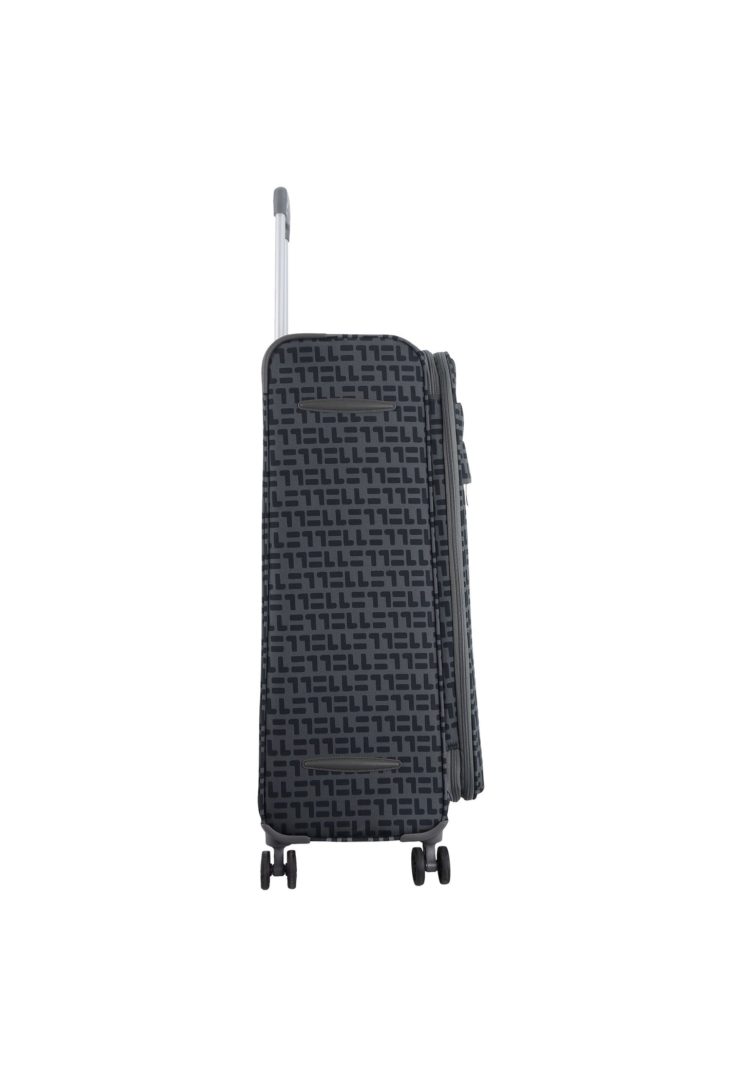 ELLE Couture Weichschalen-Kofferset / Trolley-Set / Reisekofferset (S/M/L) Grau