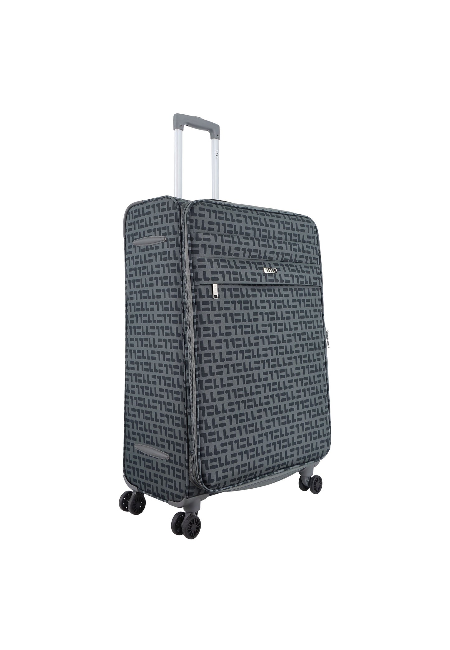 ELLE Couture Weichschalen-Kofferset / Trolley-Set / Reisekofferset (S/M/L) Grau