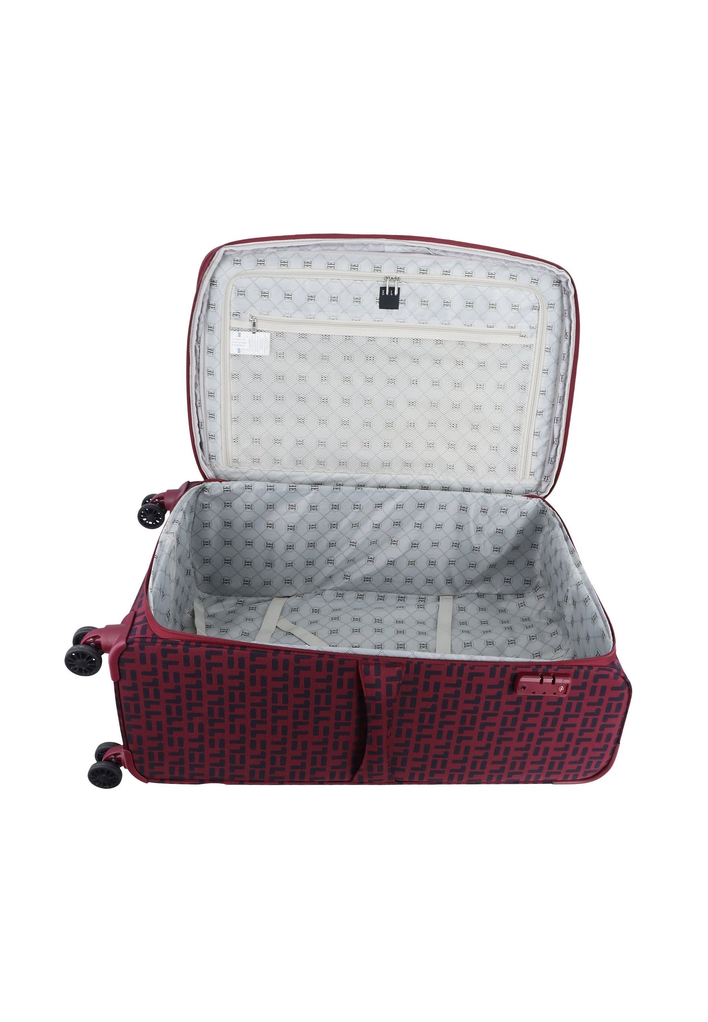 ELLE Couture Weichschalenkoffer / Trolley / Reisekoffer (Large) Rot
