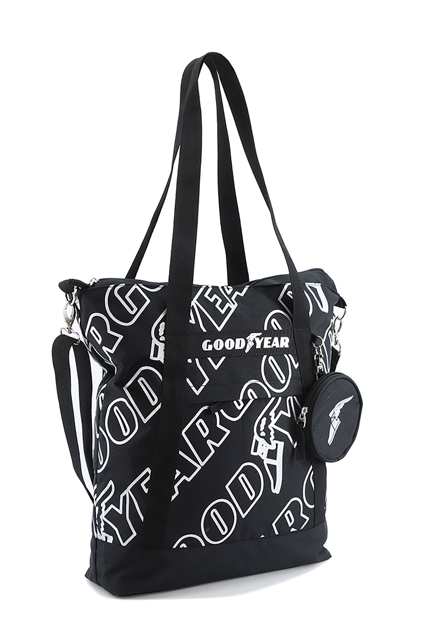 Goodyear Shopper / Umhängetasche - RPET - Schwarz